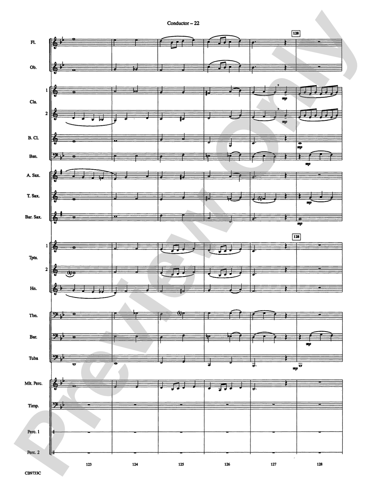The Wizard of Oz, Highlights from: Concert Band Conductor Score & Parts