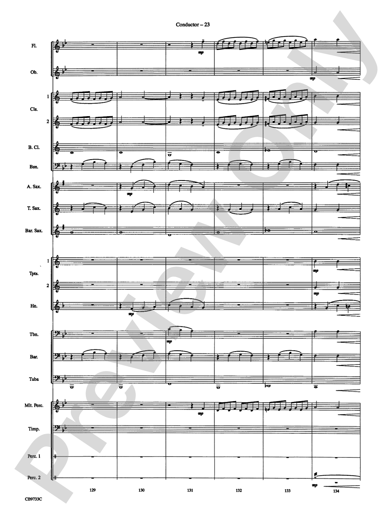 The Wizard of Oz, Highlights from: Concert Band Conductor Score & Parts