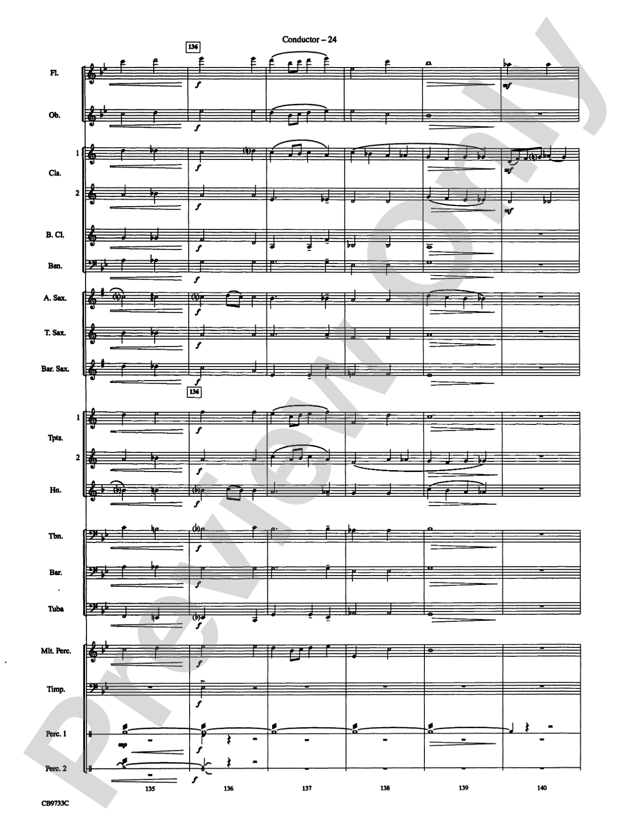 The Wizard of Oz, Highlights from: Concert Band Conductor Score & Parts