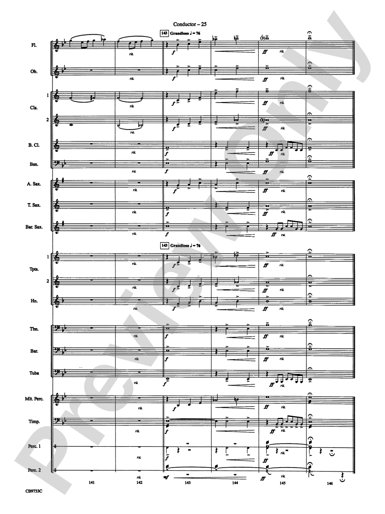 The Wizard of Oz, Highlights from: Concert Band Conductor Score & Parts
