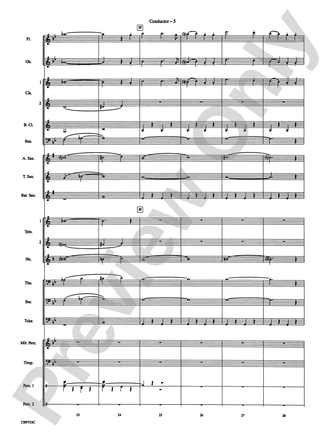 The Wizard of Oz, Highlights from: Concert Band Conductor Score & Parts