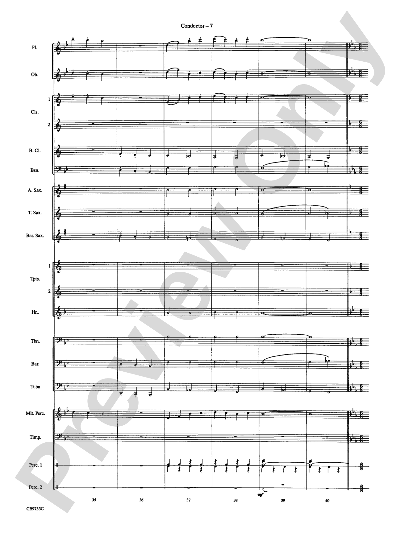 The Wizard of Oz, Highlights from: Concert Band Conductor Score & Parts