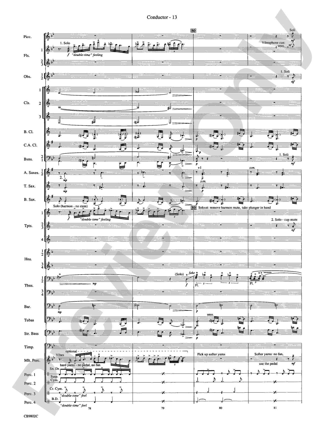 Porgy and Bess® (Medley): Concert Band Conductor Score & Parts