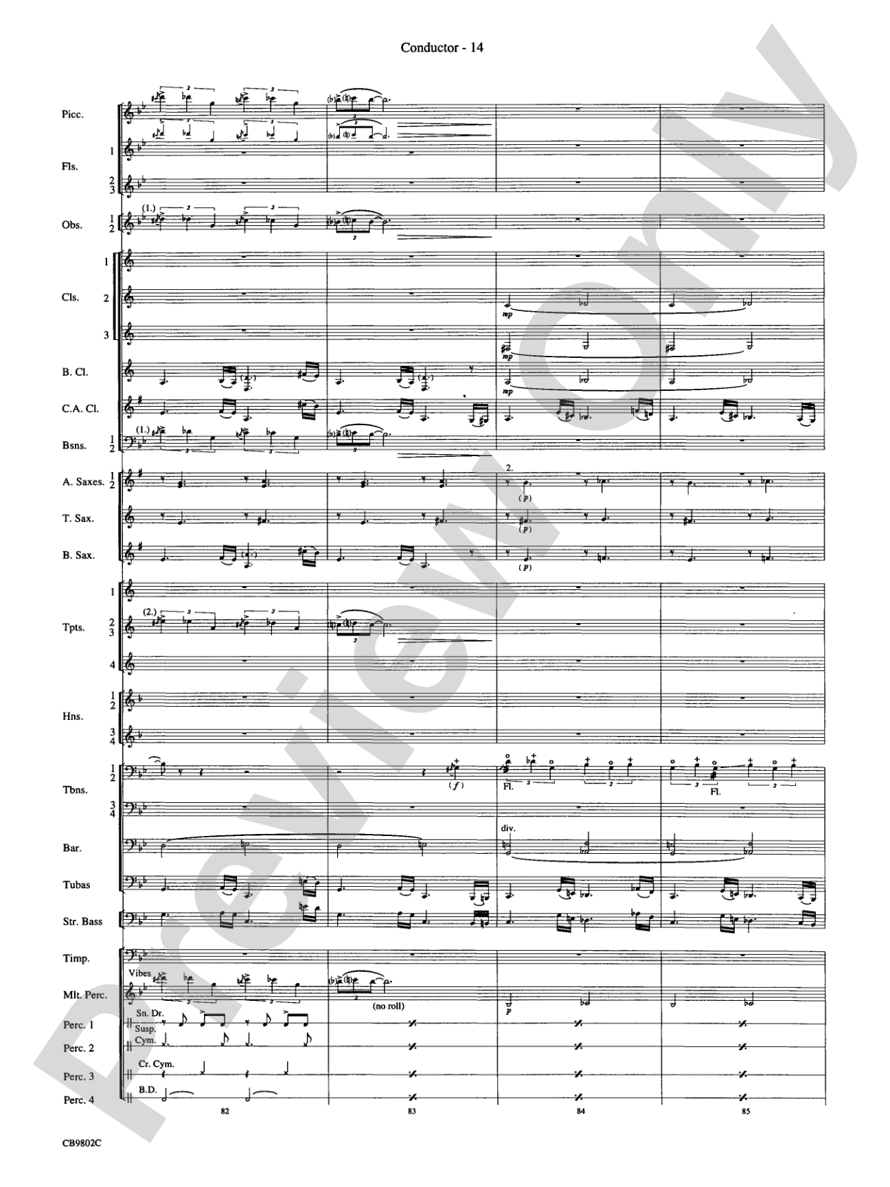 Porgy and Bess® (Medley): Concert Band Conductor Score & Parts