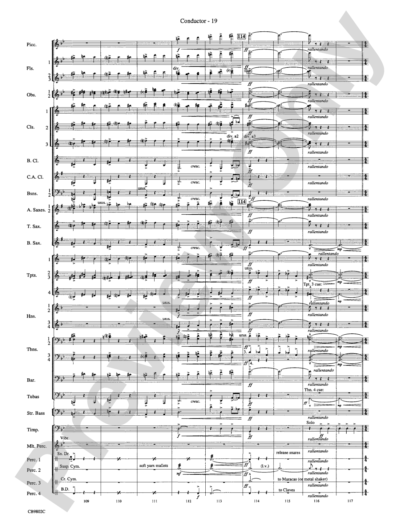 Porgy and Bess® (Medley): Concert Band Conductor Score & Parts