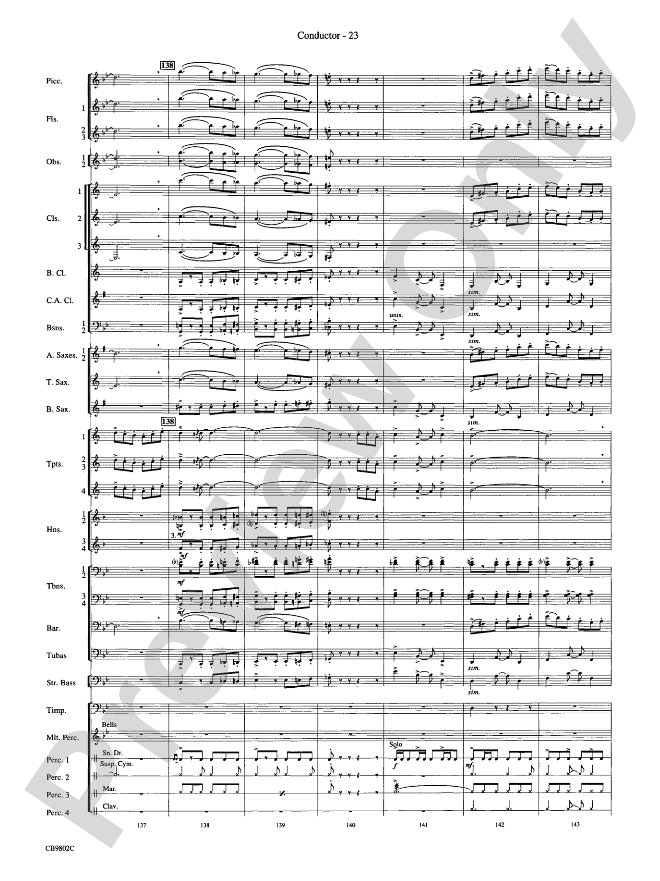 Porgy and Bess® (Medley): Concert Band Conductor Score & Parts