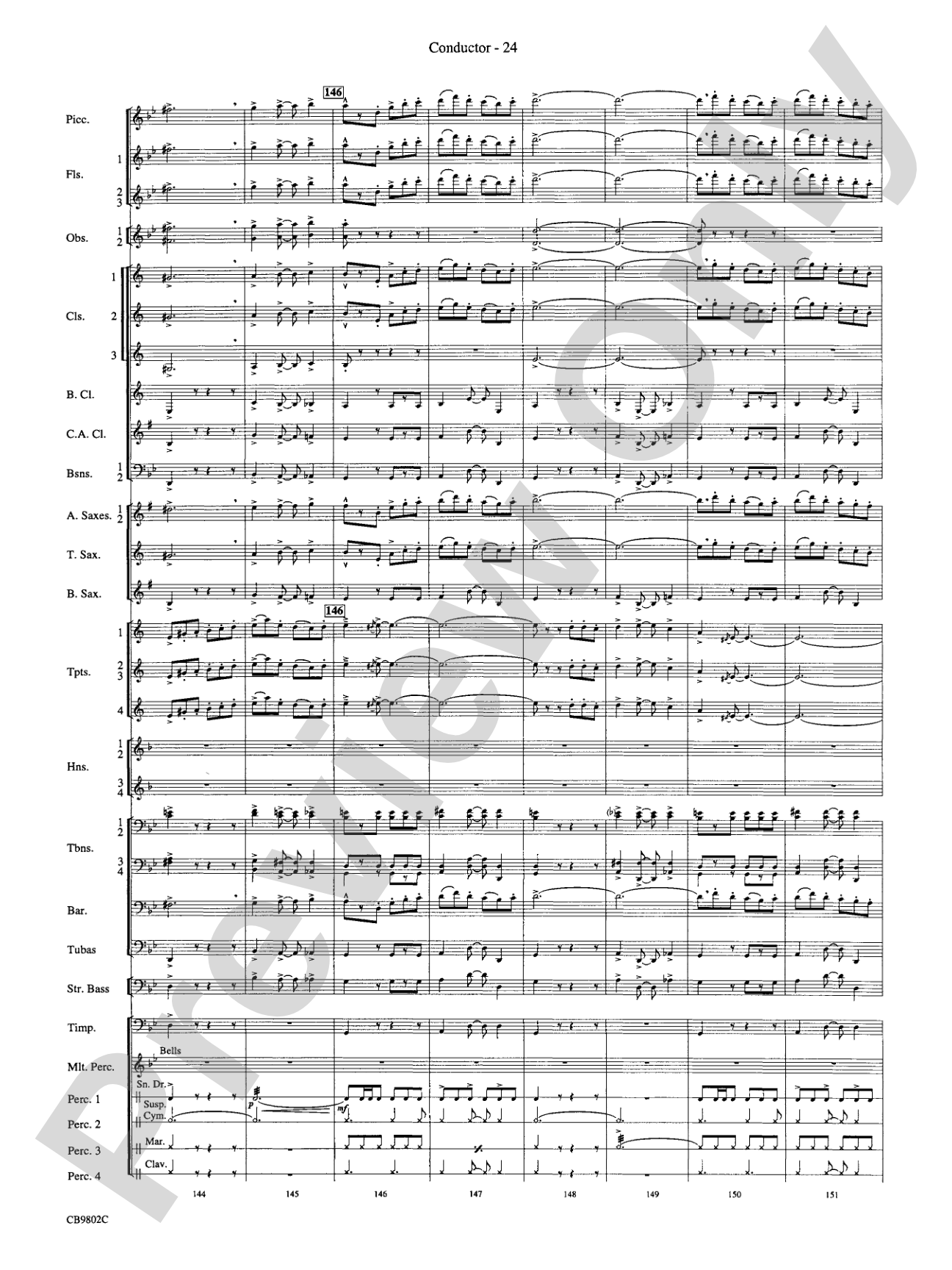 Porgy and Bess® (Medley): Concert Band Conductor Score & Parts