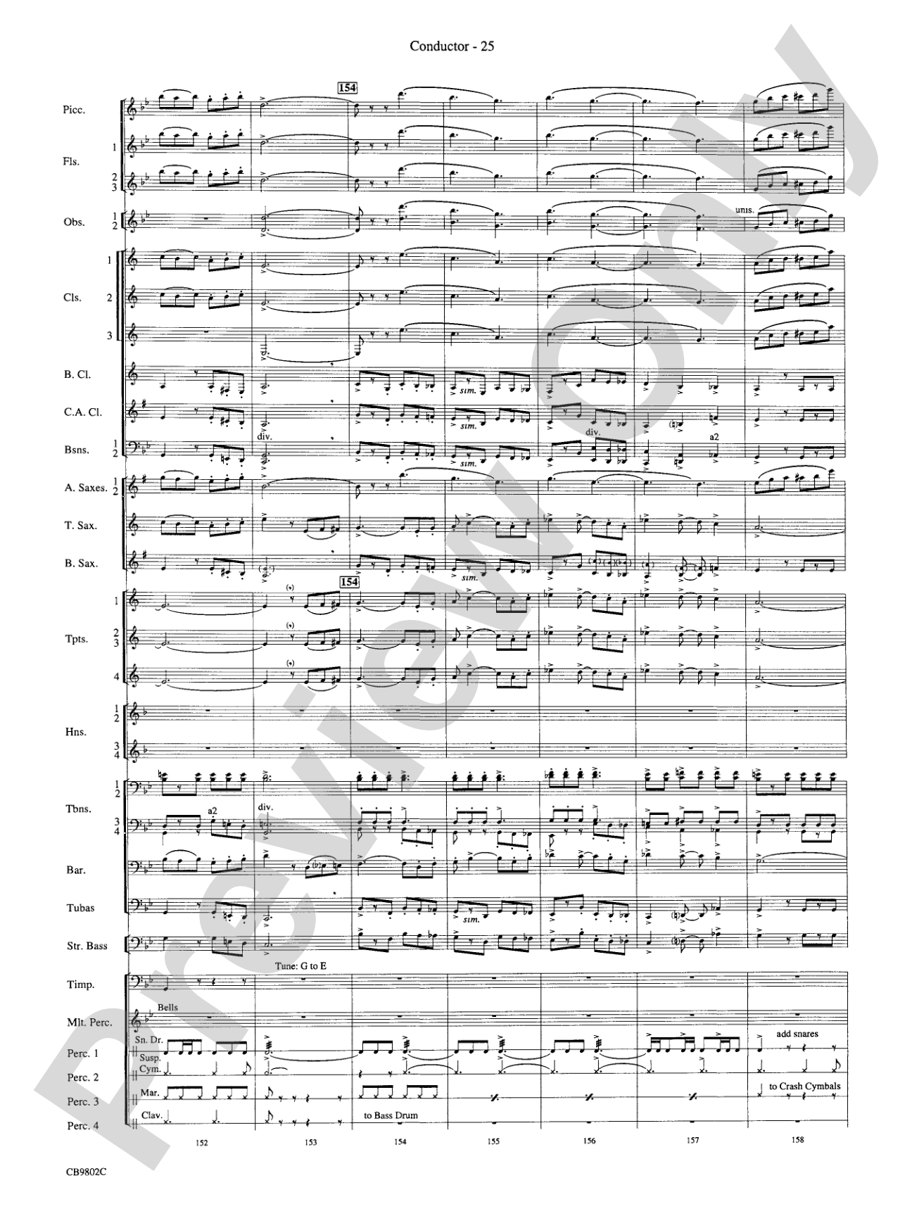 Porgy and Bess® (Medley): Concert Band Conductor Score & Parts