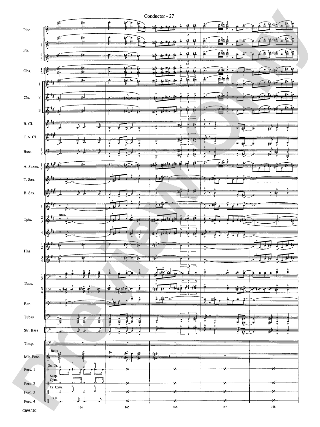 Porgy and Bess® (Medley): Concert Band Conductor Score & Parts