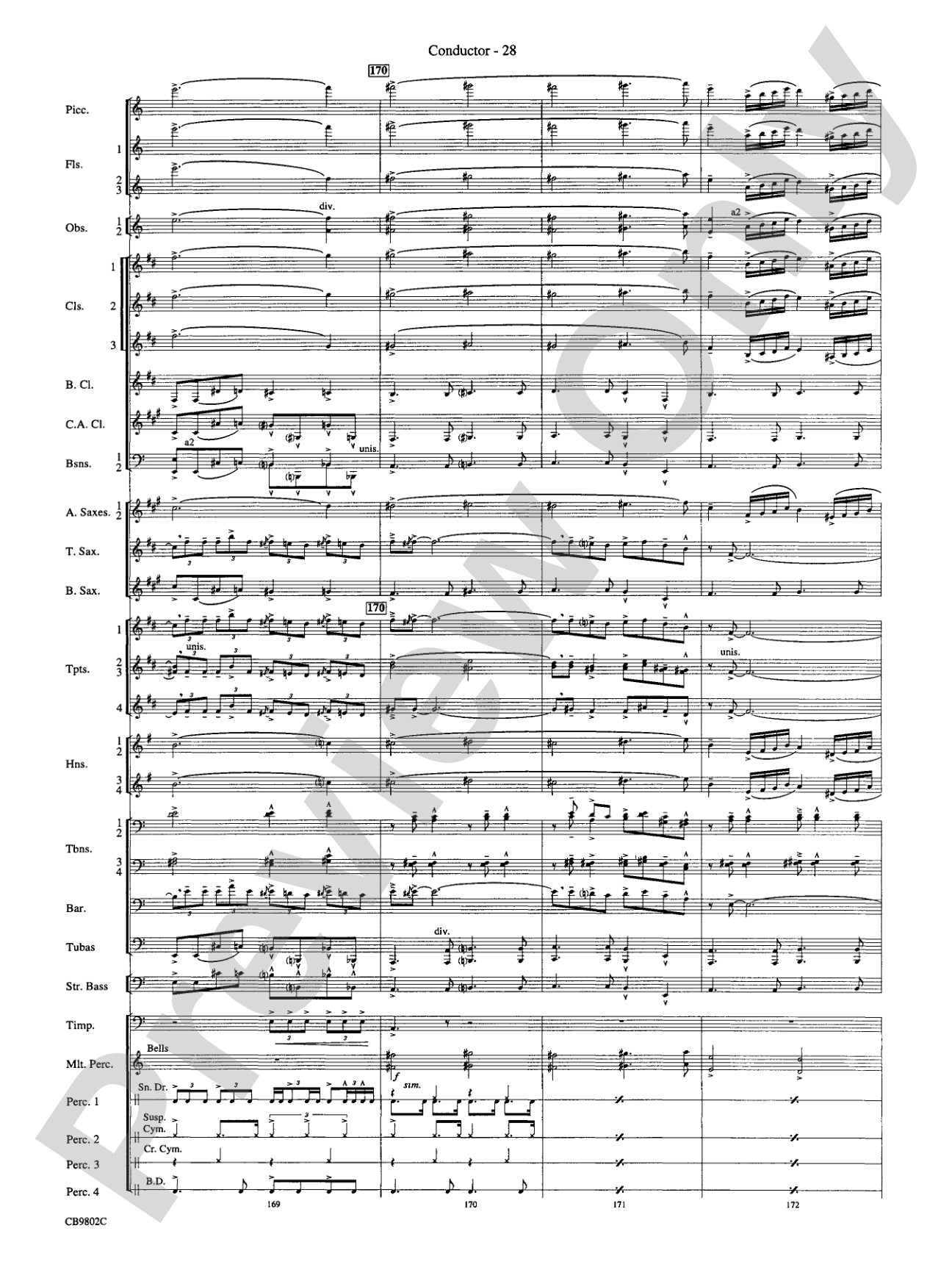 Porgy and Bess® (Medley): Concert Band Conductor Score & Parts