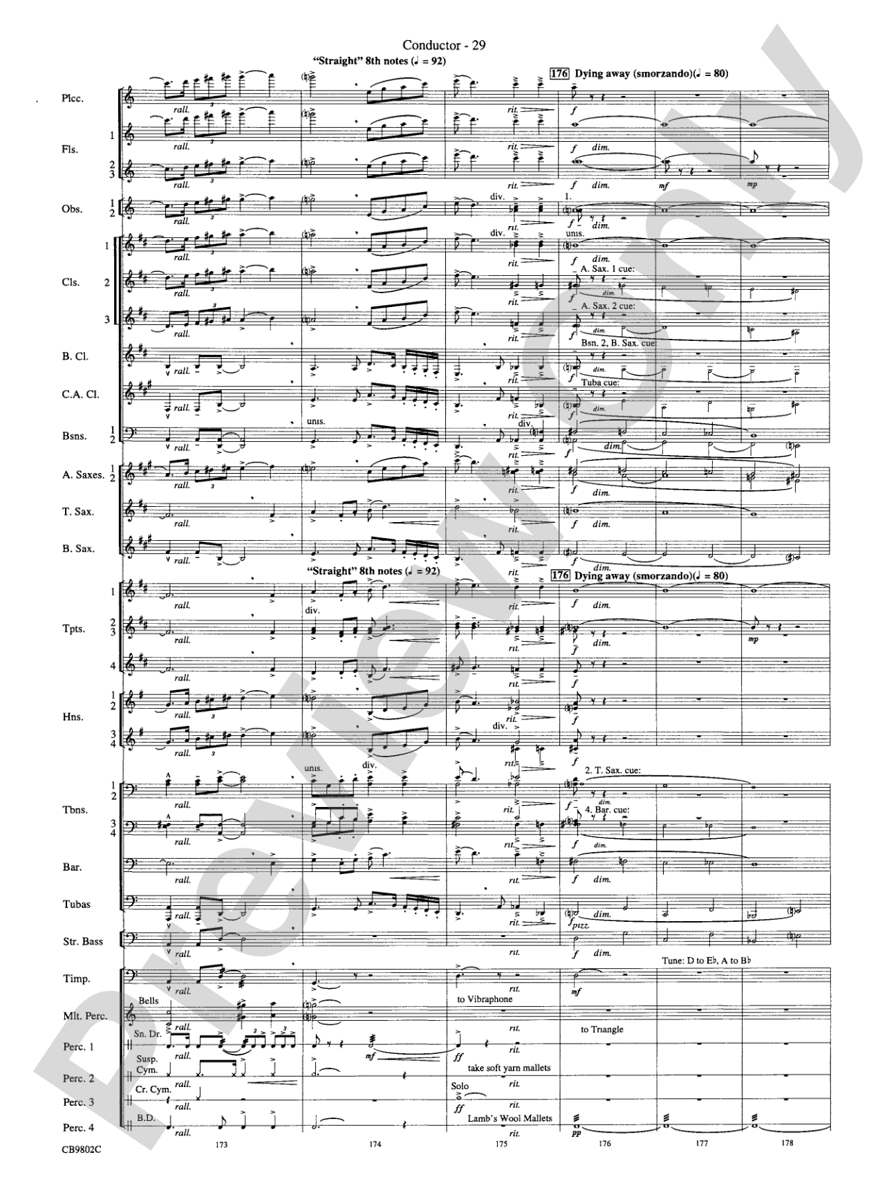 Porgy and Bess® (Medley): Concert Band Conductor Score & Parts
