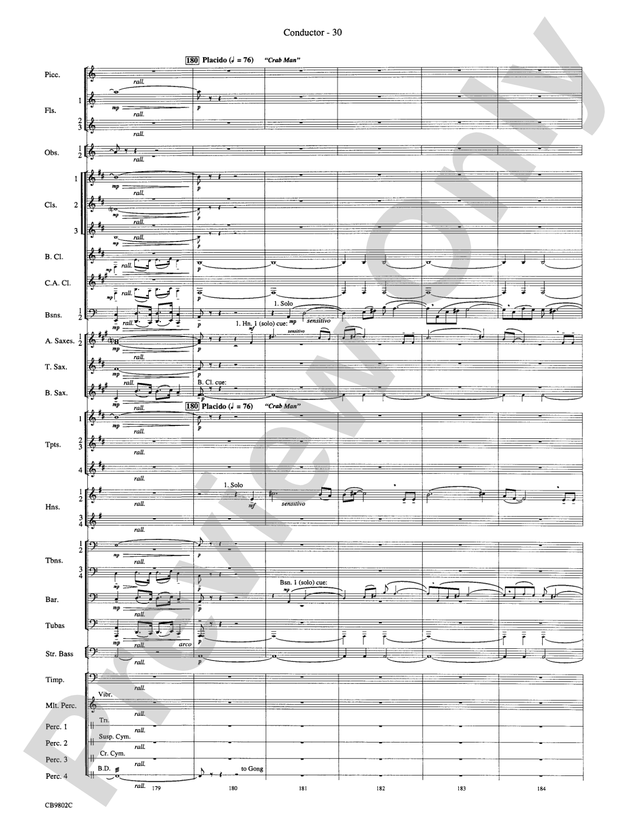 Porgy and Bess® (Medley): Concert Band Conductor Score & Parts