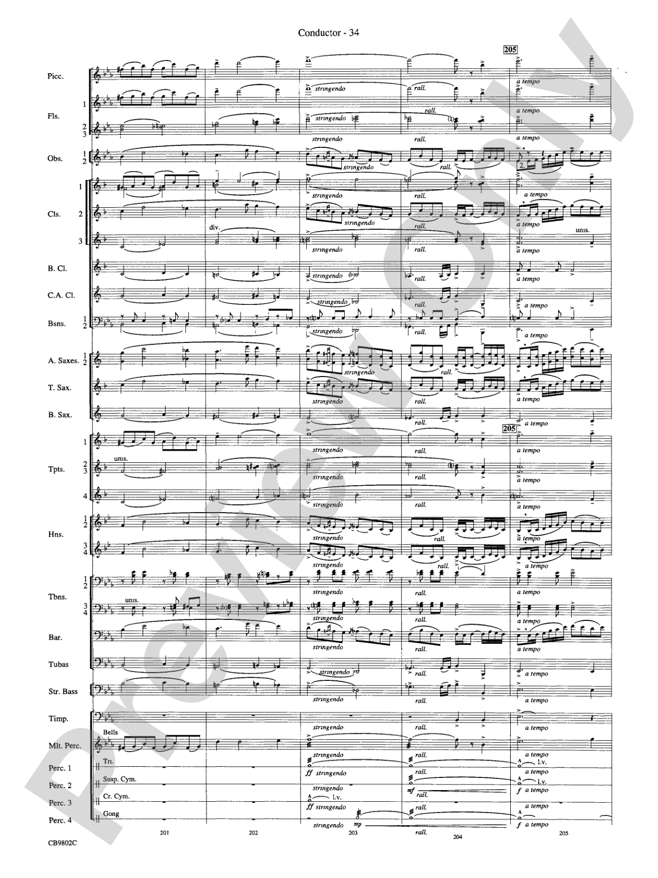Porgy and Bess® (Medley): Concert Band Conductor Score & Parts