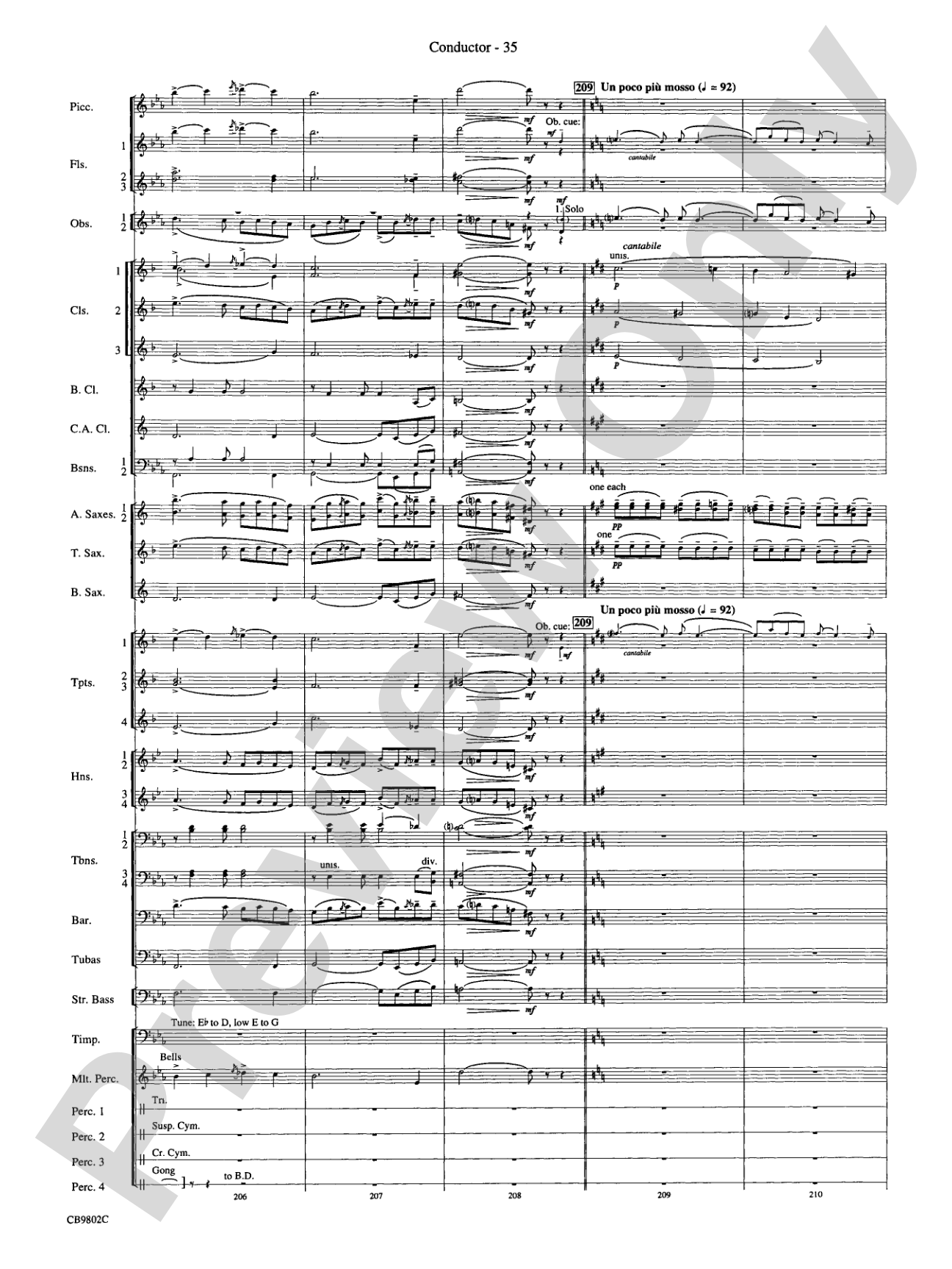 Porgy and Bess® (Medley): Concert Band Conductor Score & Parts