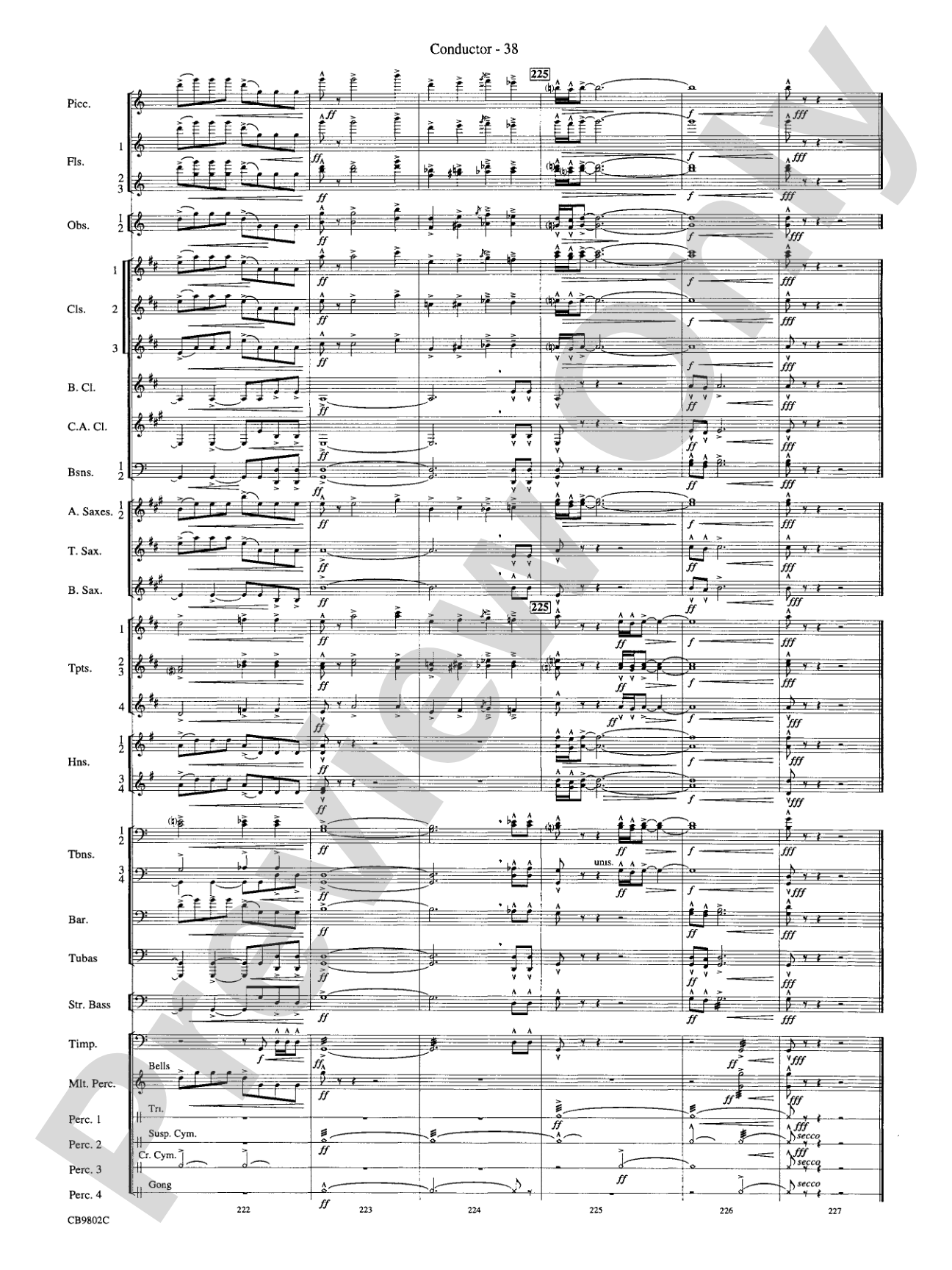 Porgy and Bess® (Medley): Concert Band Conductor Score & Parts