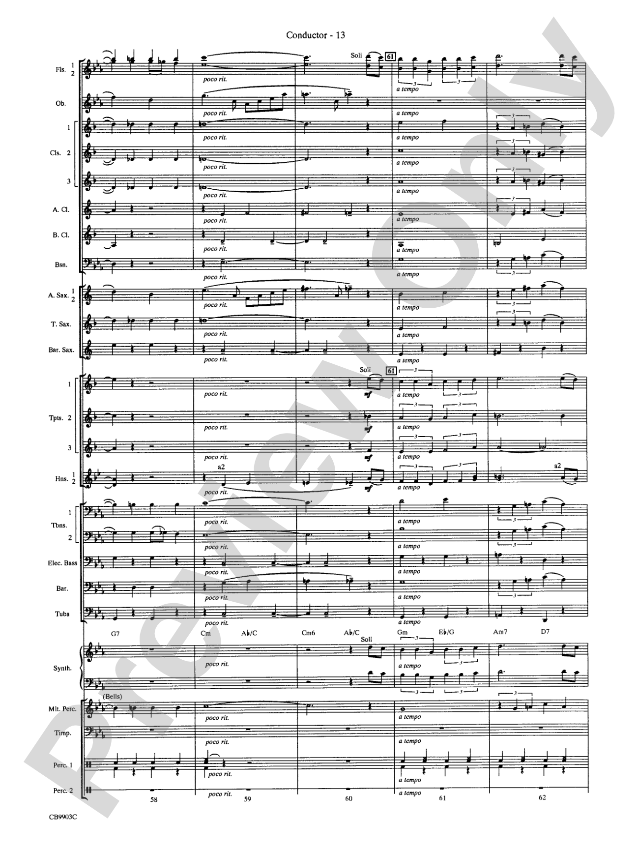 007 -- A James Bond Medley: Concert Band Conductor Score & Parts