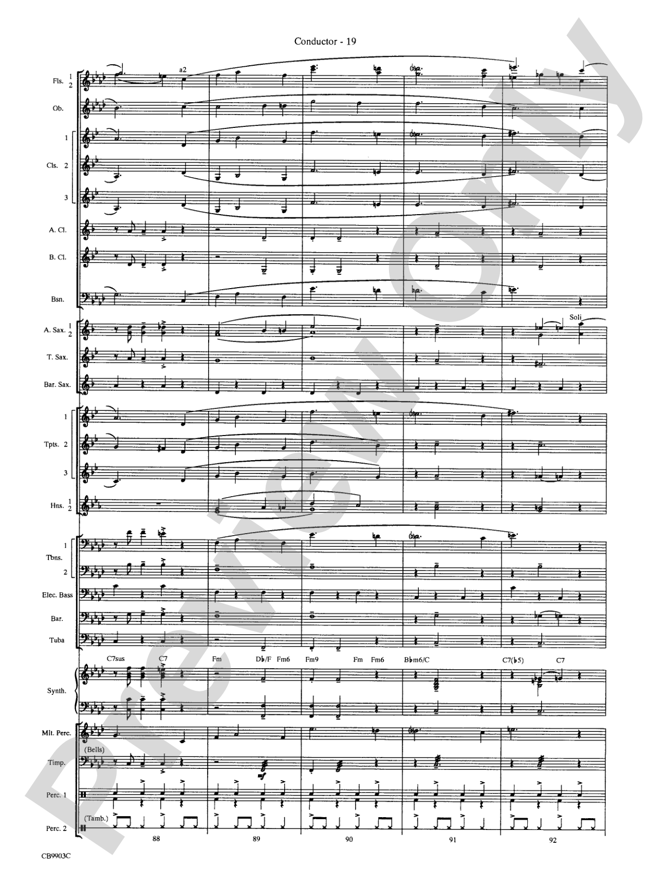 007 -- A James Bond Medley: Concert Band Conductor Score & Parts