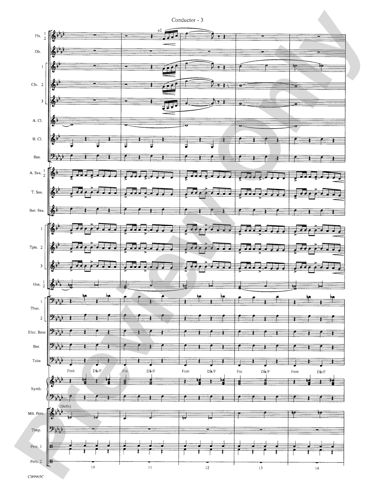 007 -- A James Bond Medley: Concert Band Conductor Score & Parts