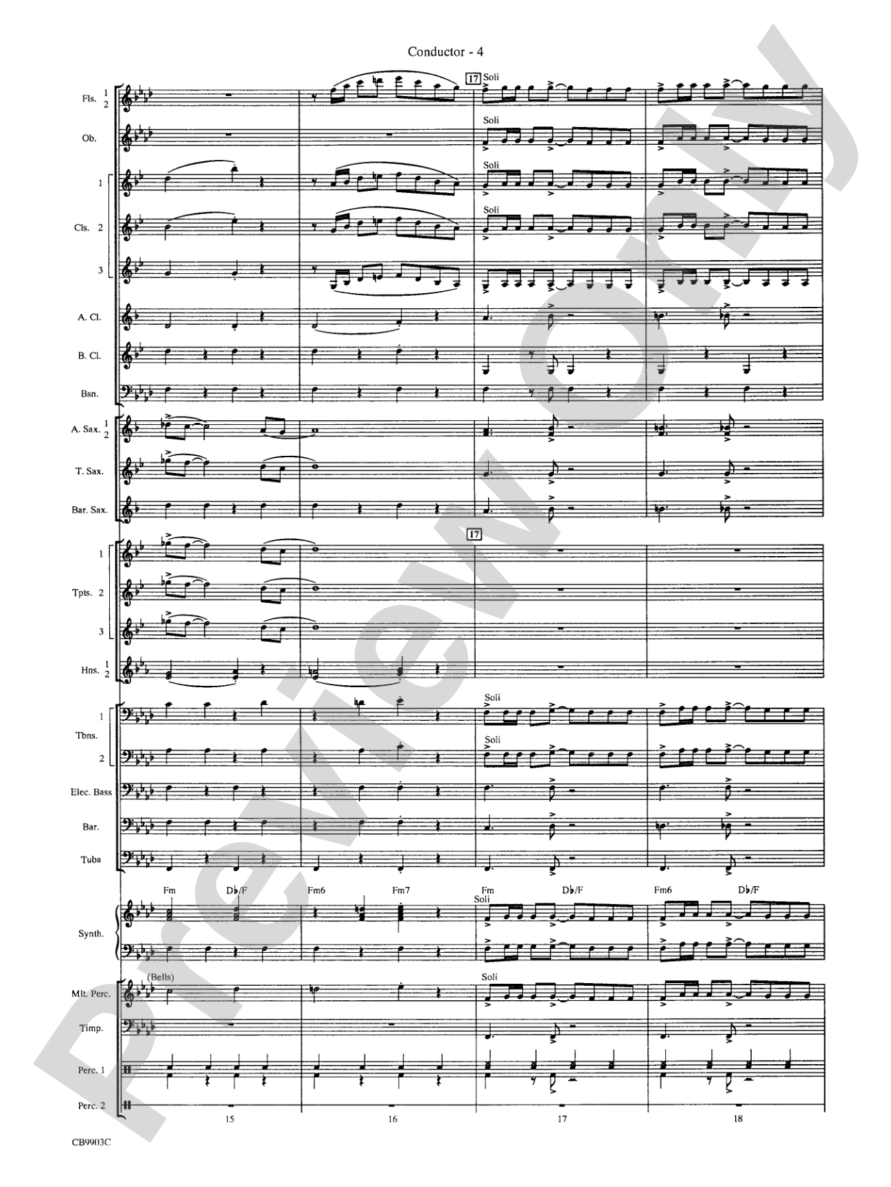 007 -- A James Bond Medley: Concert Band Conductor Score & Parts