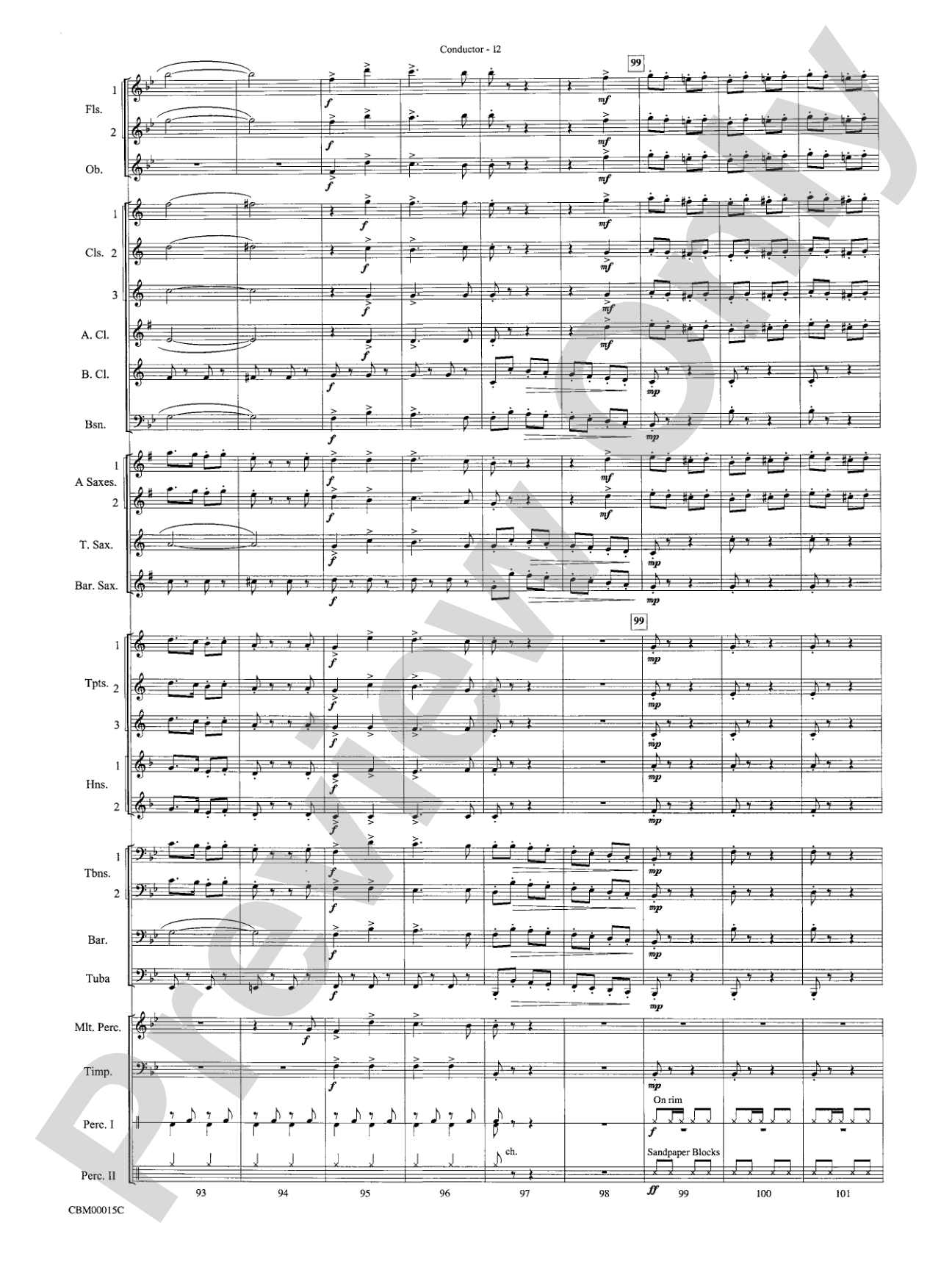 Cartoon Carnival (Medley): Concert Band Conductor Score & Parts