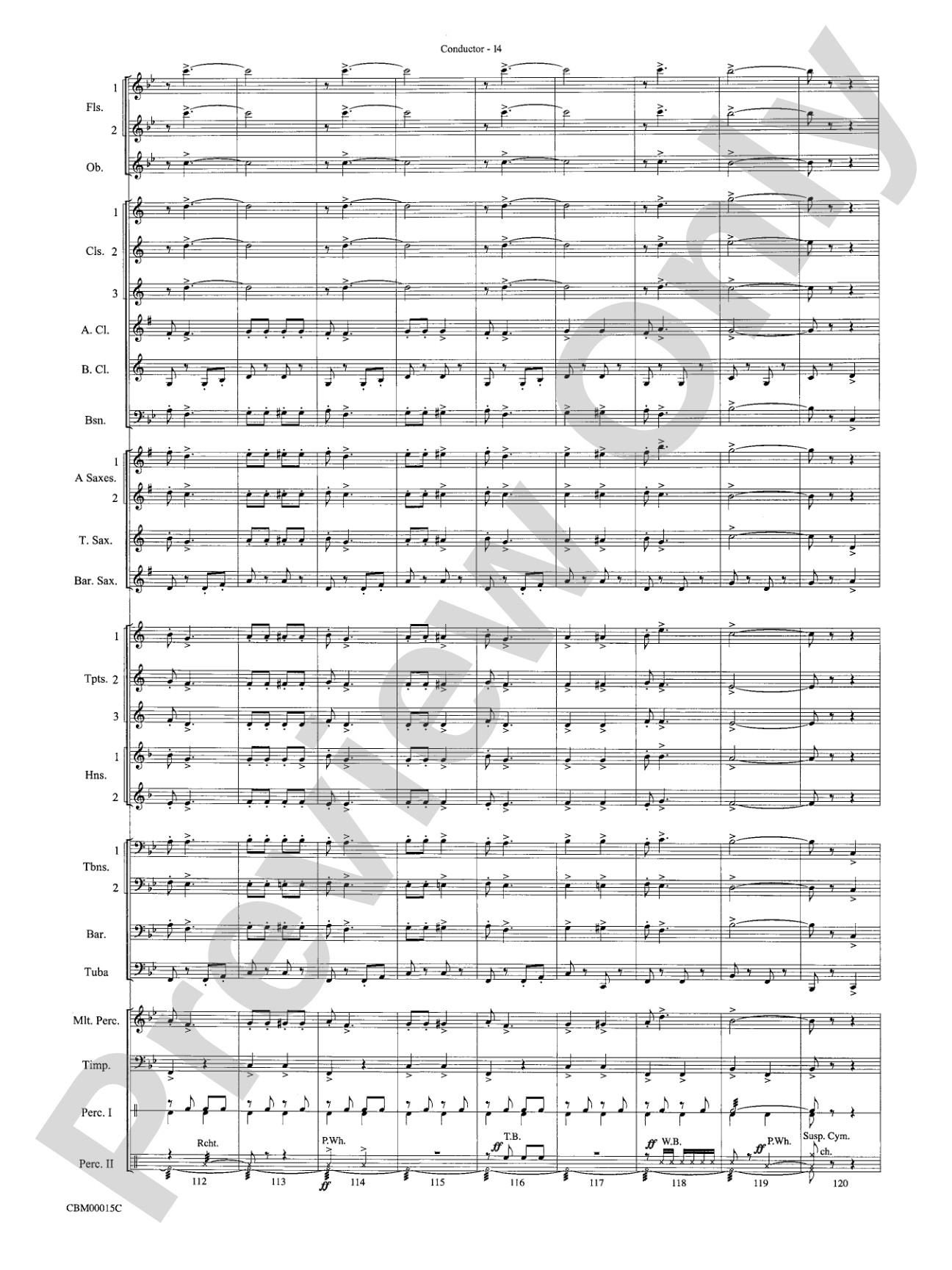 Cartoon Carnival (Medley): Concert Band Conductor Score & Parts