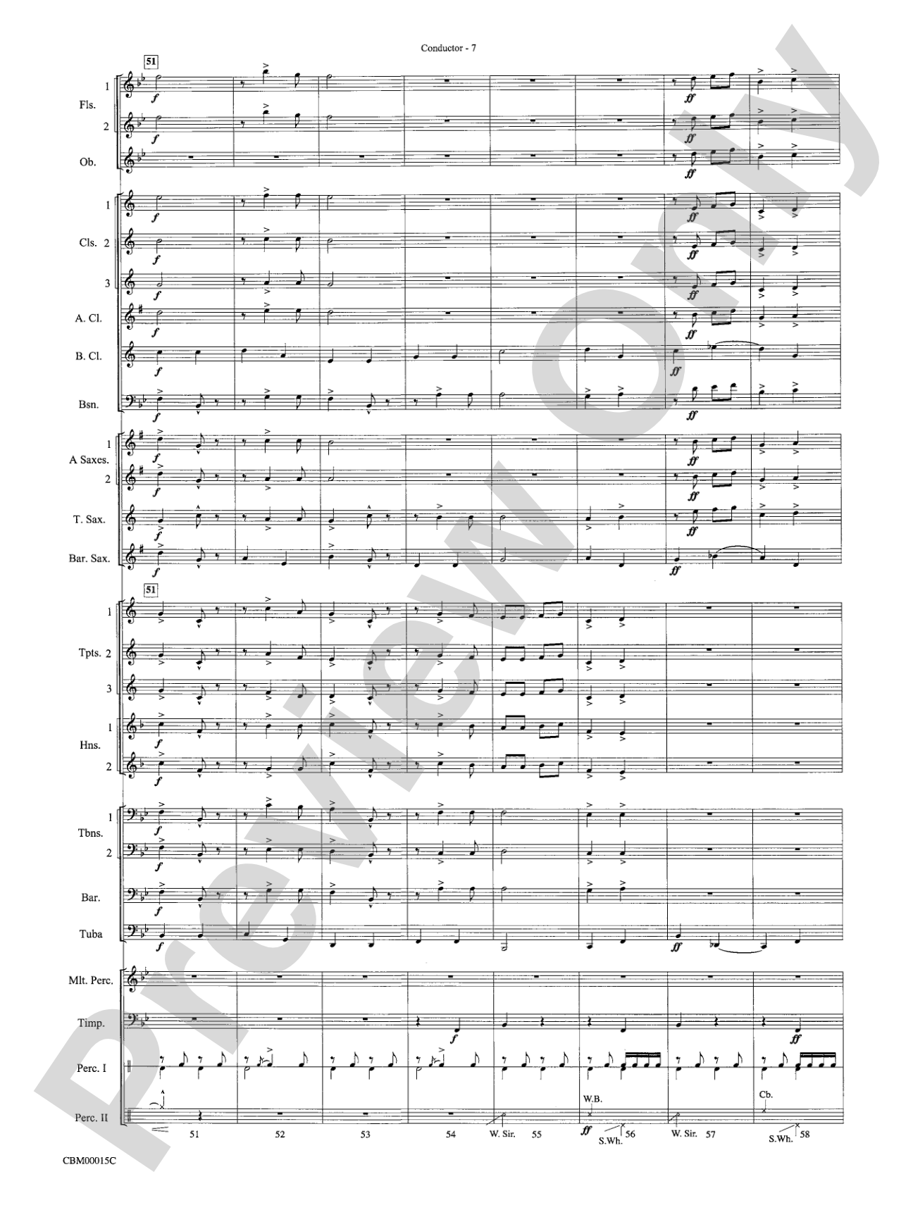 Cartoon Carnival (Medley): Concert Band Conductor Score & Parts