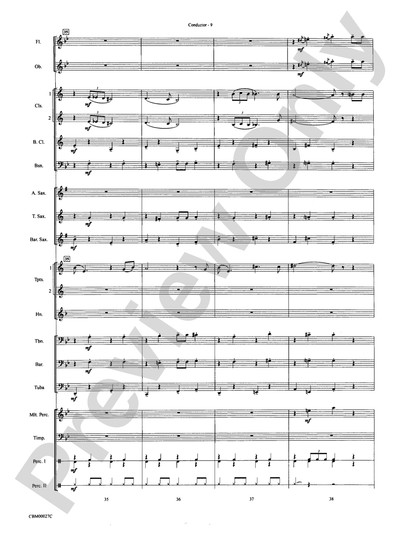 How the Grinch Stole Christmas: Concert Band Conductor Score & Parts