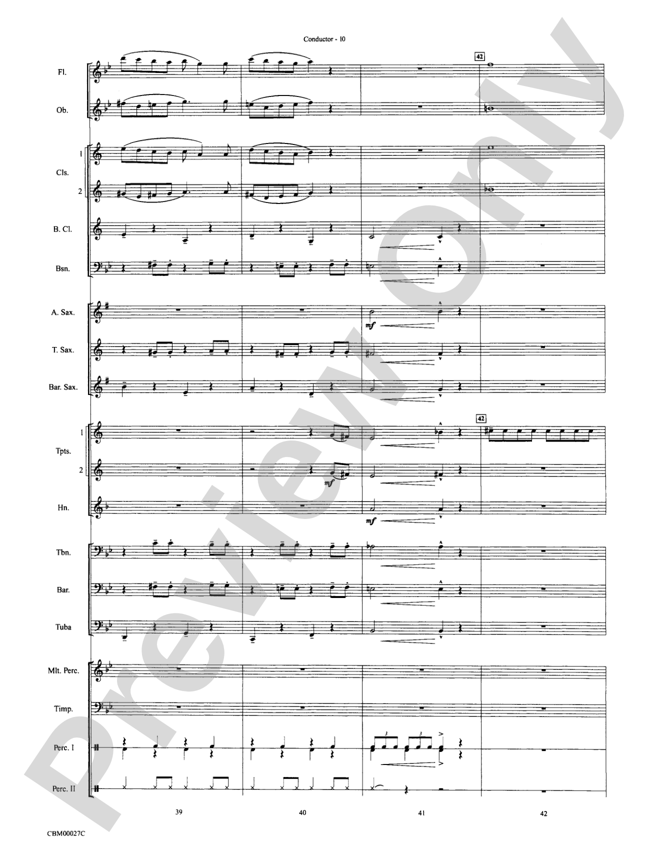 How the Grinch Stole Christmas: Concert Band Conductor Score & Parts