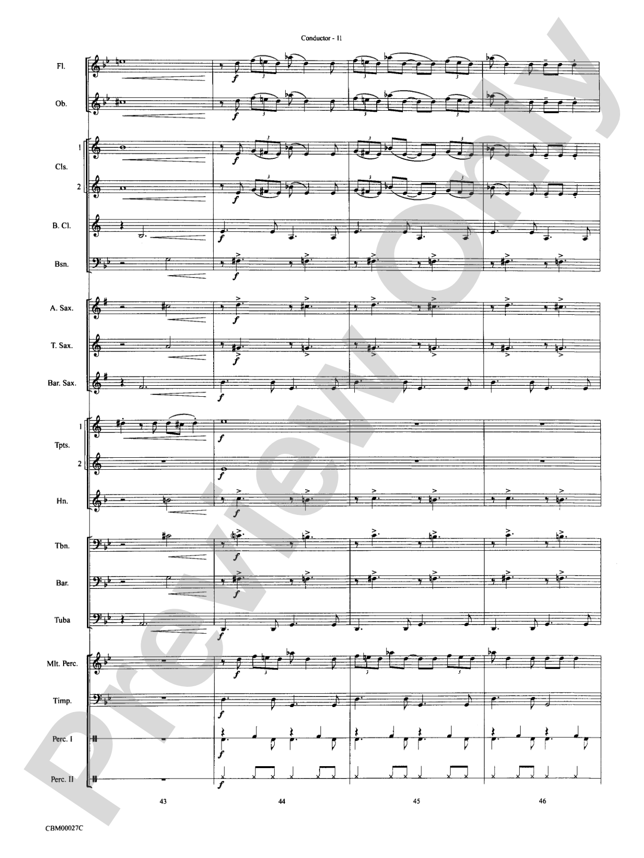 How the Grinch Stole Christmas: Concert Band Conductor Score & Parts