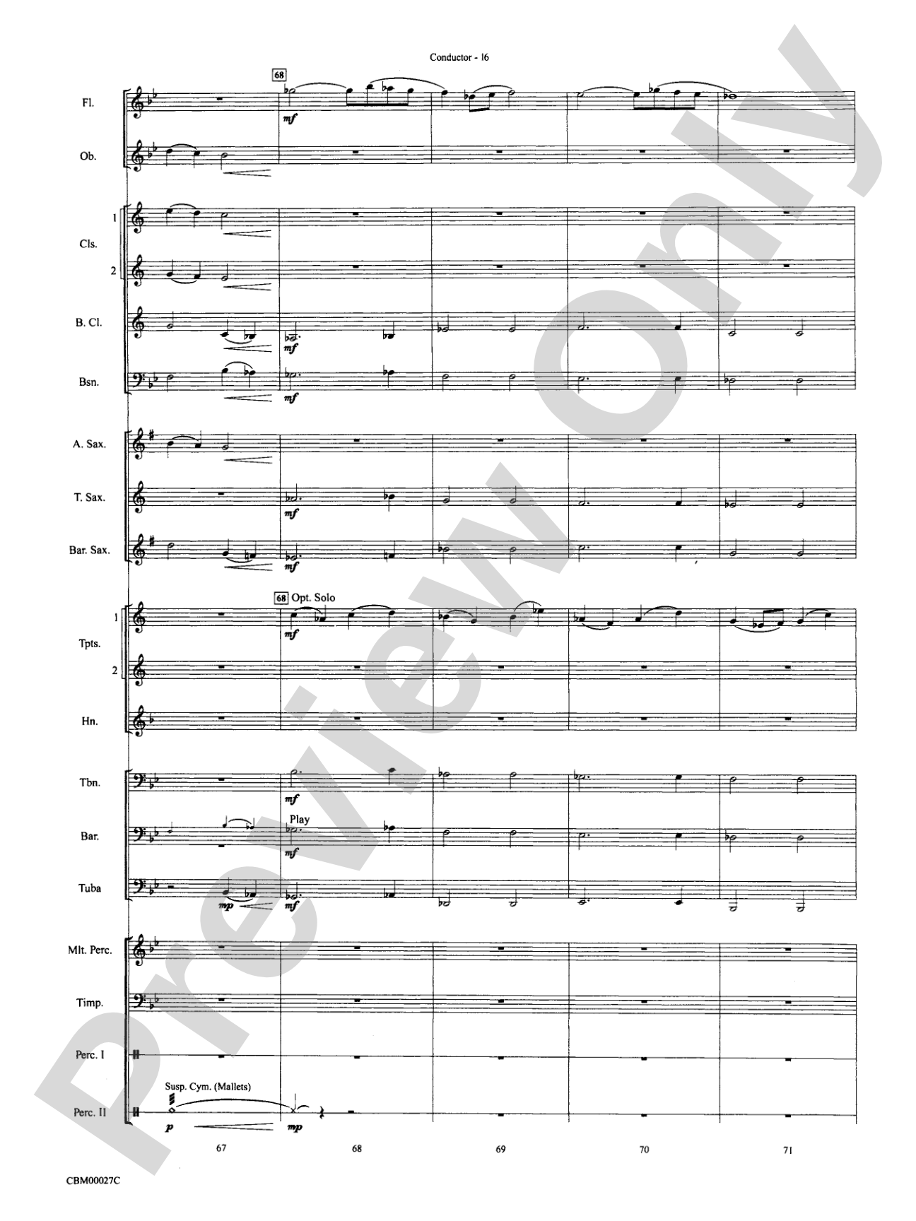 How the Grinch Stole Christmas: Concert Band Conductor Score & Parts