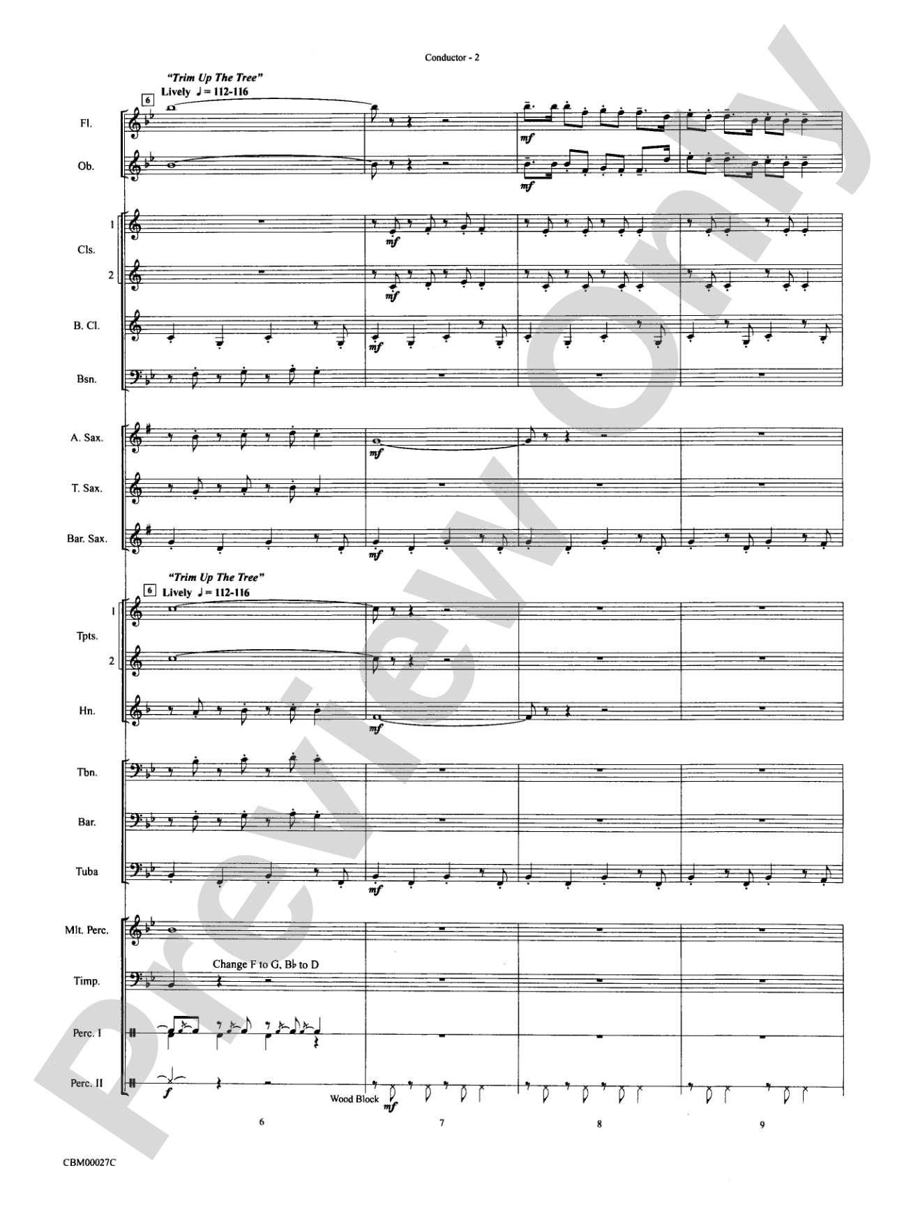 How the Grinch Stole Christmas: Concert Band Conductor Score & Parts