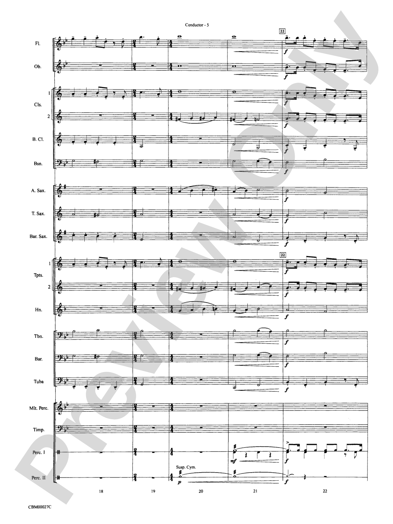 How the Grinch Stole Christmas: Concert Band Conductor Score & Parts