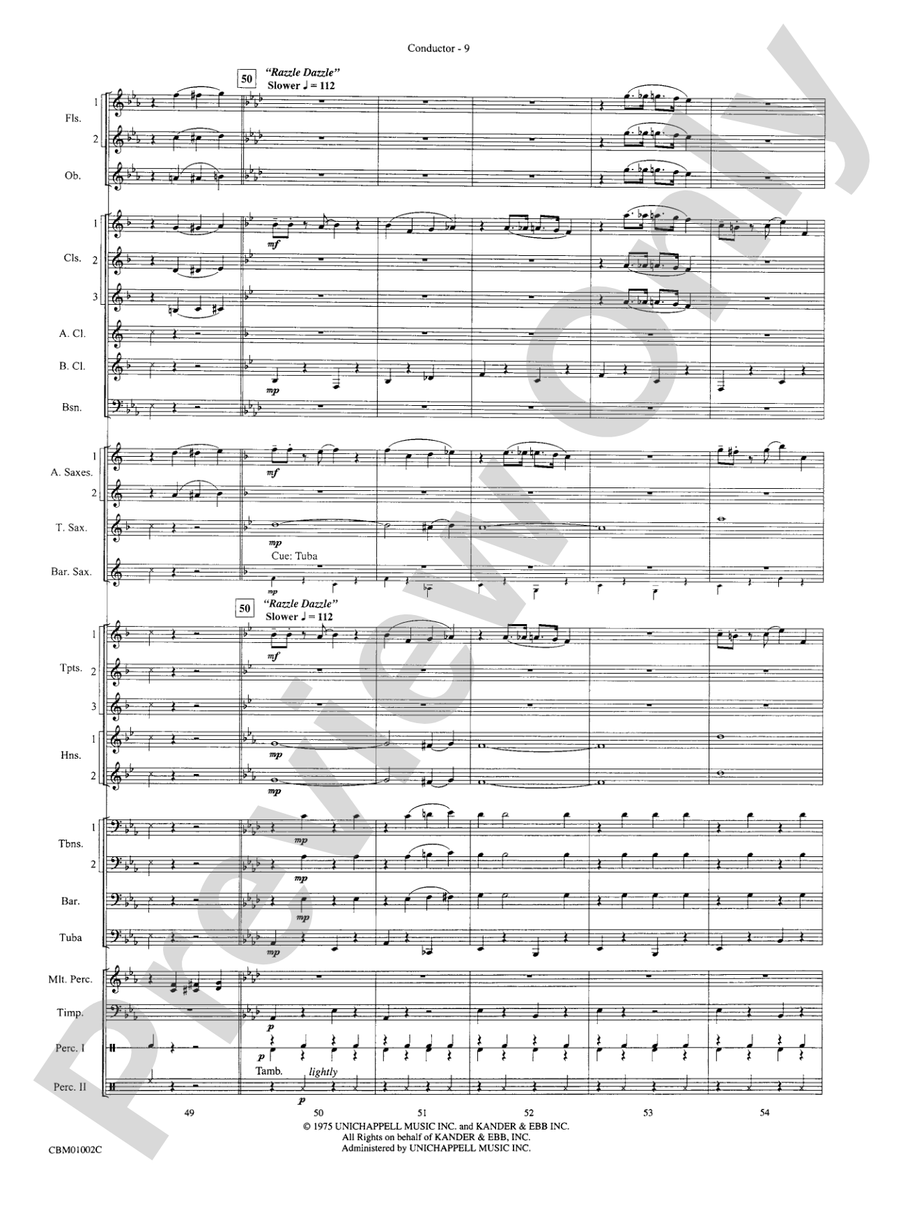 Chicago! (from the Musical Chicago!): Score