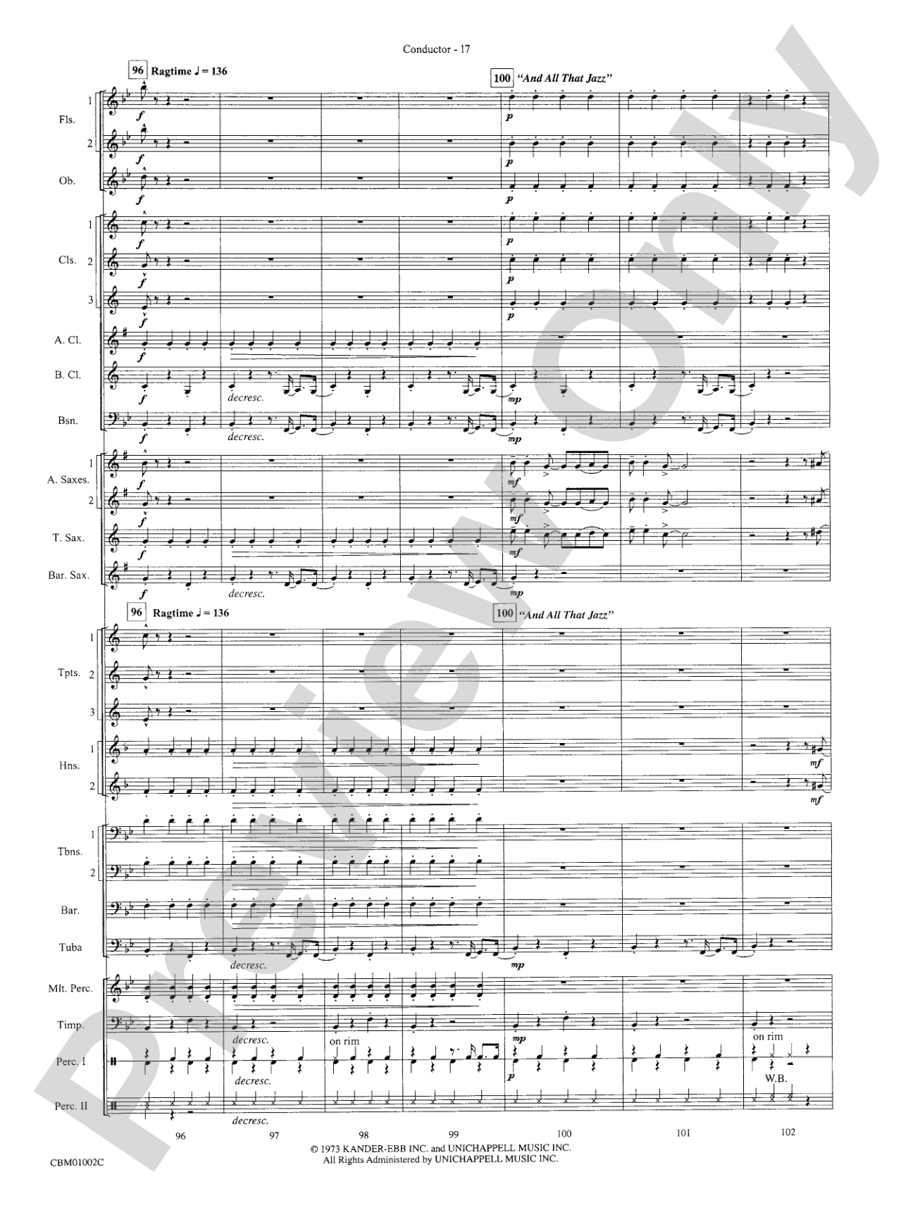 Chicago! (from the Musical Chicago!): Score
