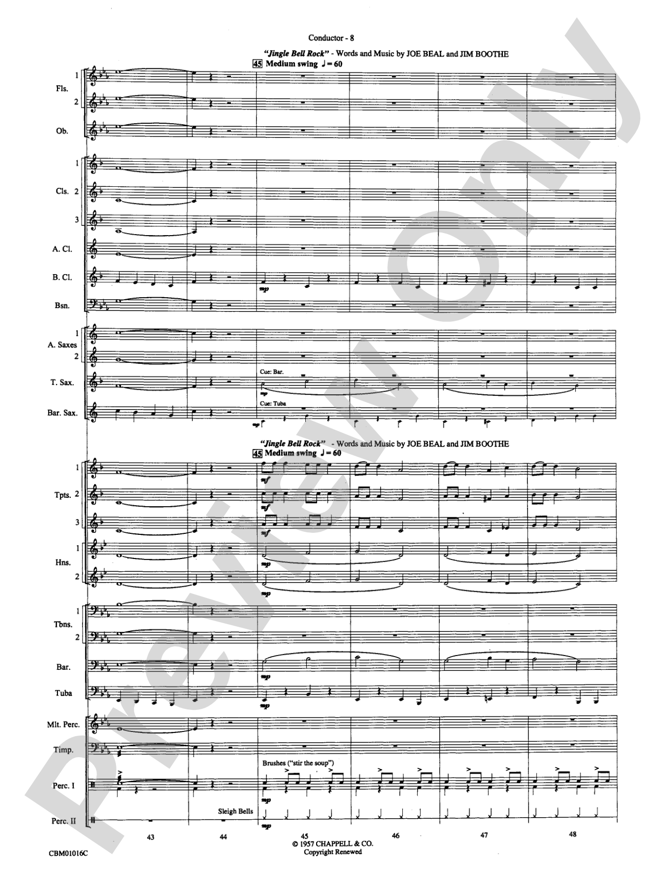 Christmas Fantastique (Medley): Concert Band Conductor Score & Parts
