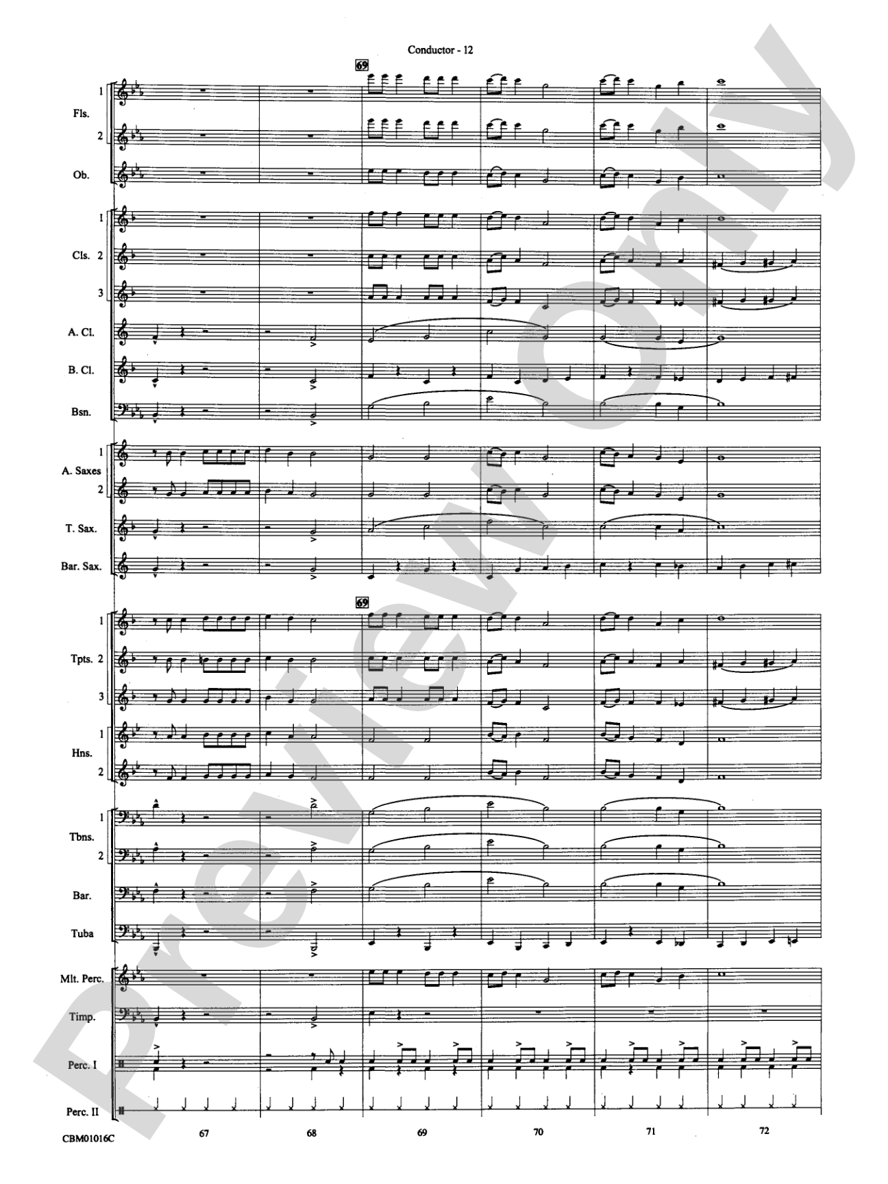 Christmas Fantastique (Medley): Concert Band Conductor Score & Parts