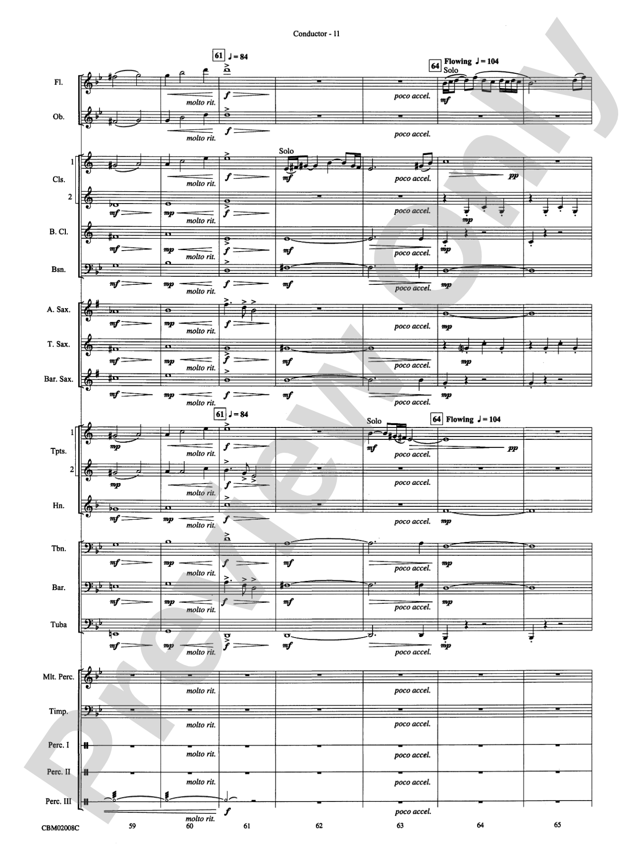 The Lord of the Rings: The Fellowship of the Ring, Highlights from: Concert Band Conductor Score & Parts