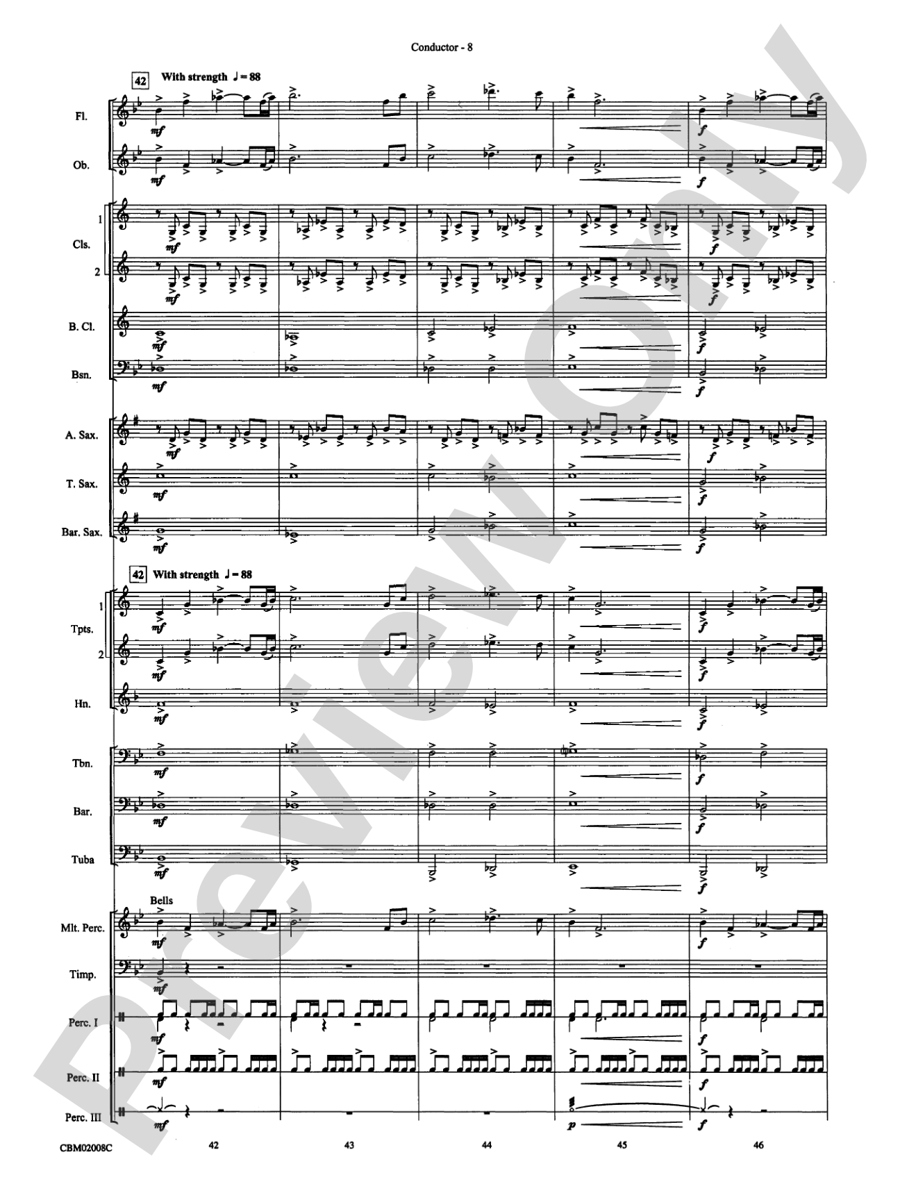 The Lord of the Rings: The Fellowship of the Ring, Highlights from: Concert Band Conductor Score & Parts
