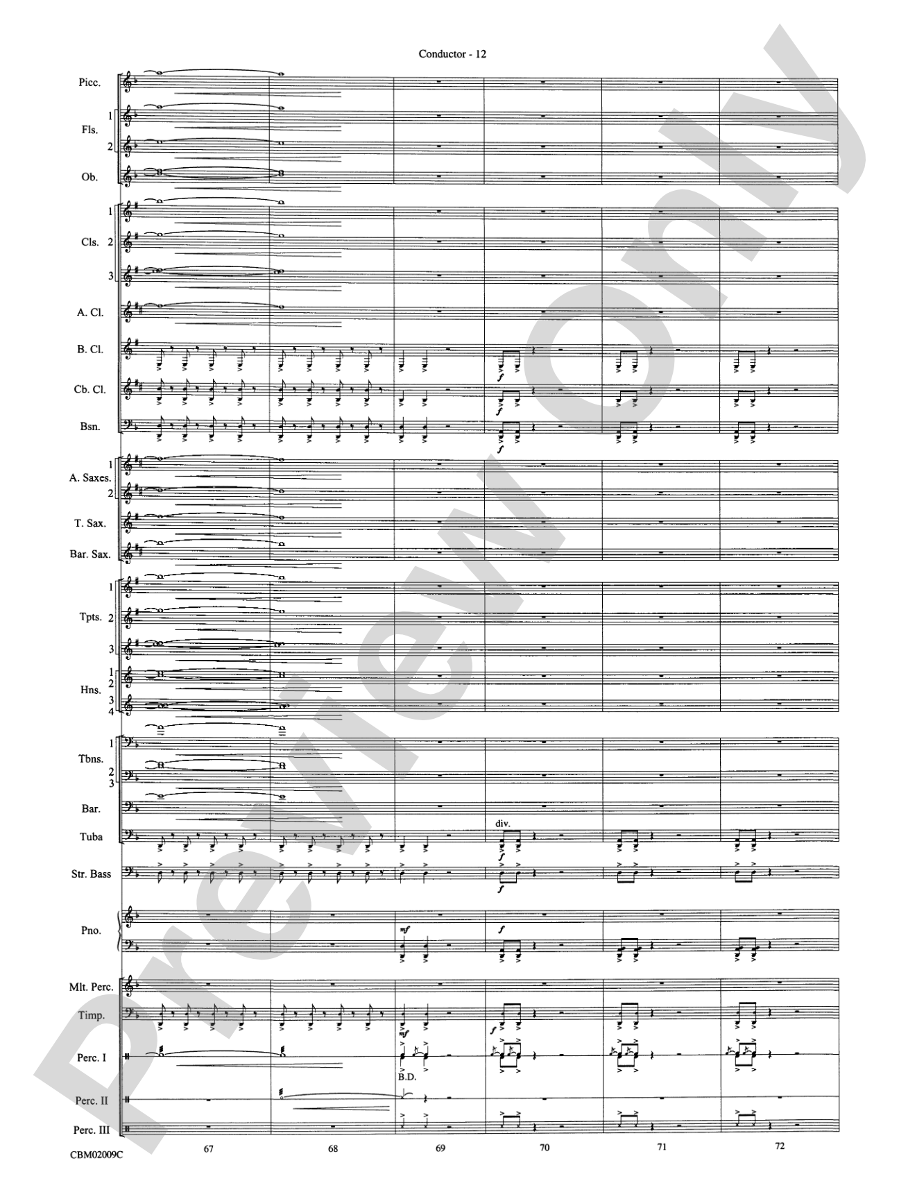 The Lord of the Rings: The Fellowship of the Ring, Symphonic Suite from: Concert Band Conductor Score & Parts