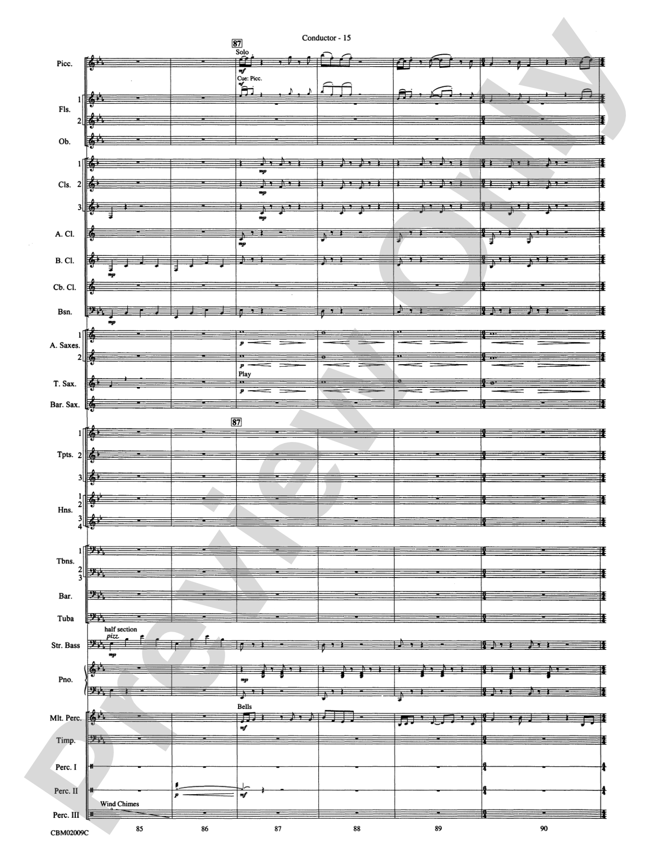 The Lord of the Rings: The Fellowship of the Ring, Symphonic Suite from: Concert Band Conductor Score & Parts