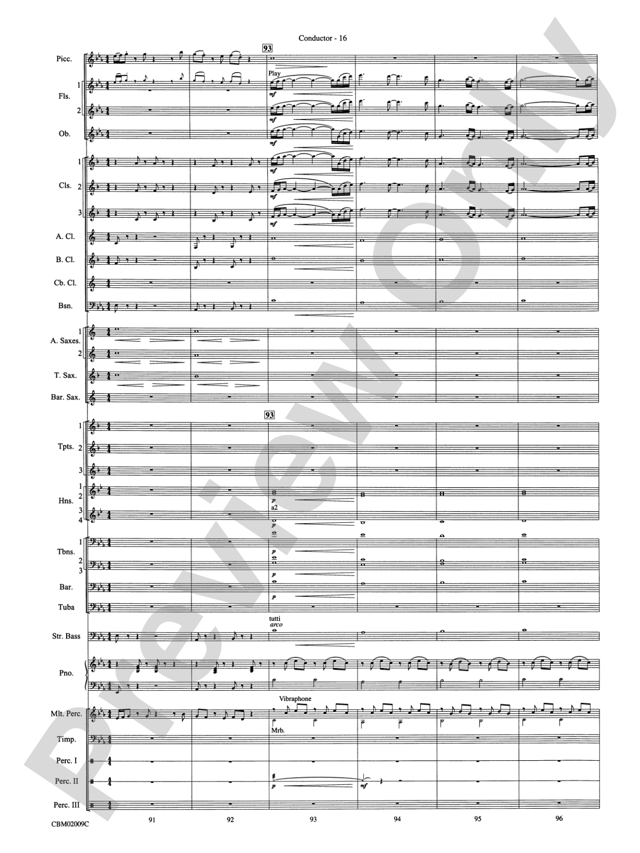 The Lord of the Rings: The Fellowship of the Ring, Symphonic Suite from: Concert Band Conductor Score & Parts