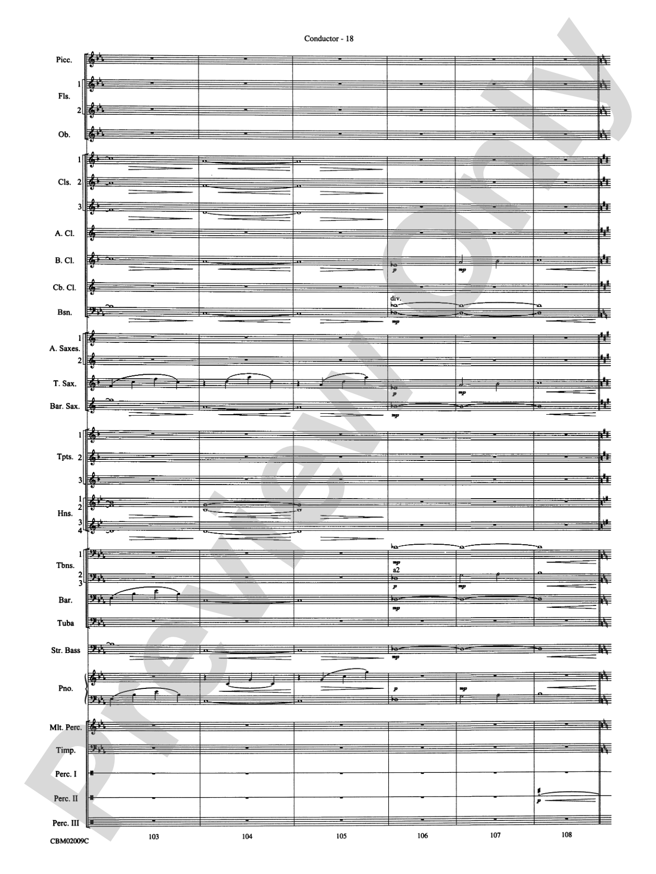 The Lord of the Rings: The Fellowship of the Ring, Symphonic Suite from: Concert Band Conductor Score & Parts