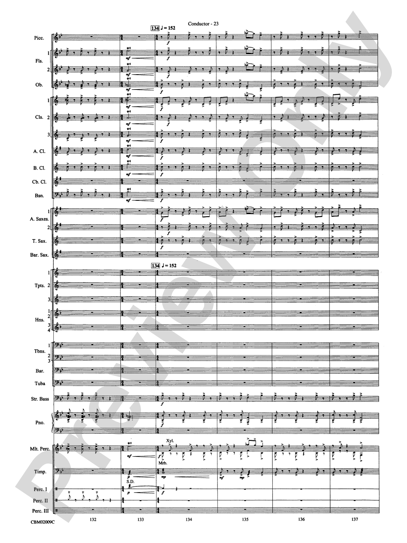 The Lord of the Rings: The Fellowship of the Ring, Symphonic Suite from: Concert Band Conductor Score & Parts