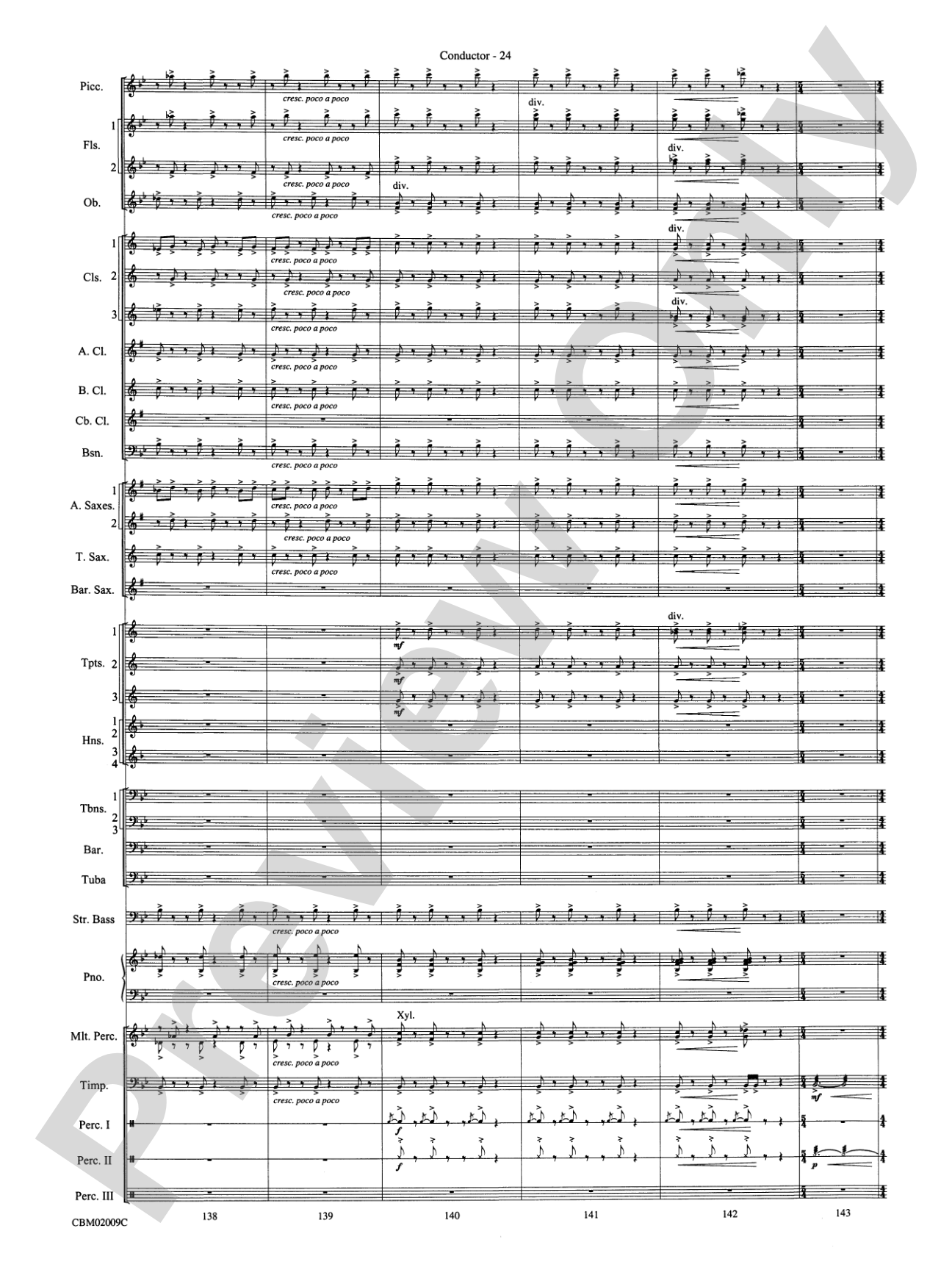 The Lord of the Rings: The Fellowship of the Ring, Symphonic Suite from: Concert Band Conductor Score & Parts