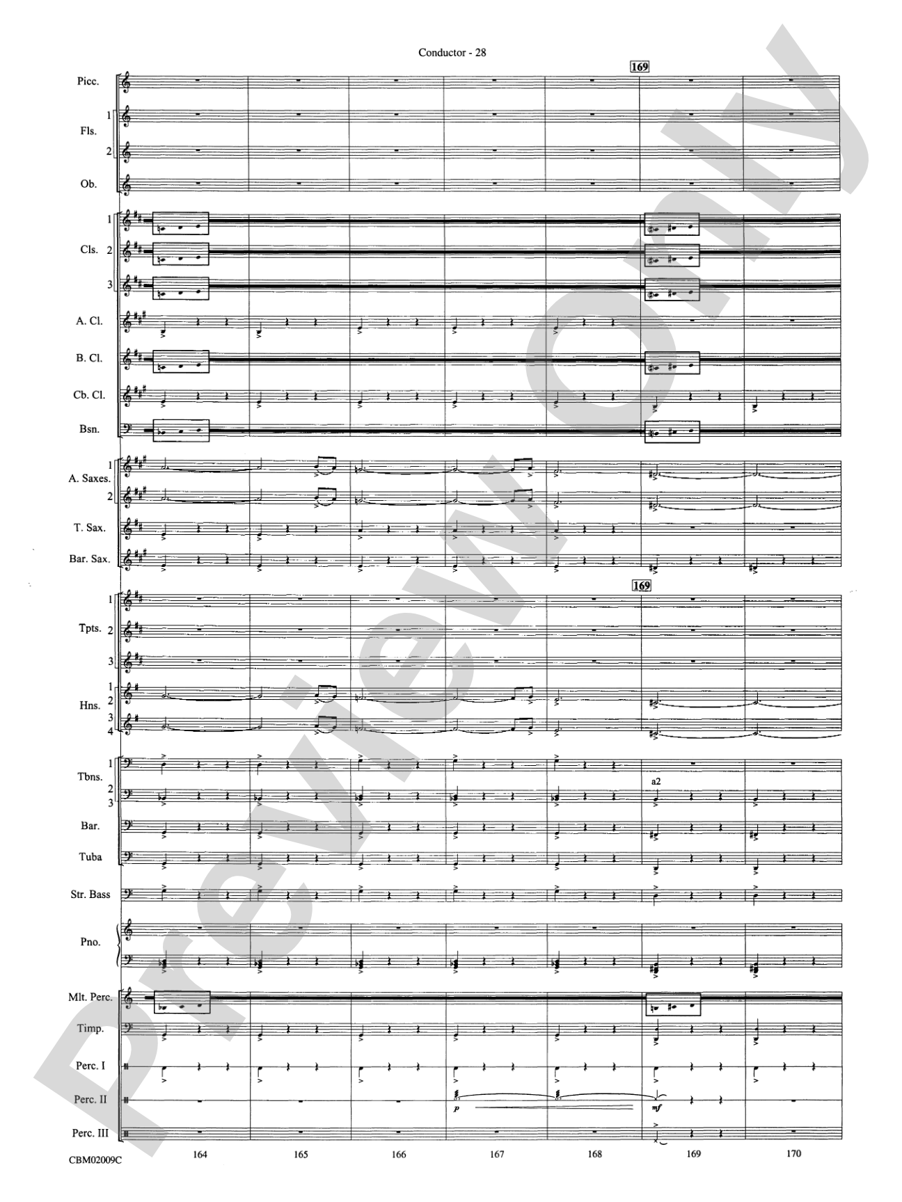 The Lord of the Rings: The Fellowship of the Ring, Symphonic Suite from: Concert Band Conductor Score & Parts