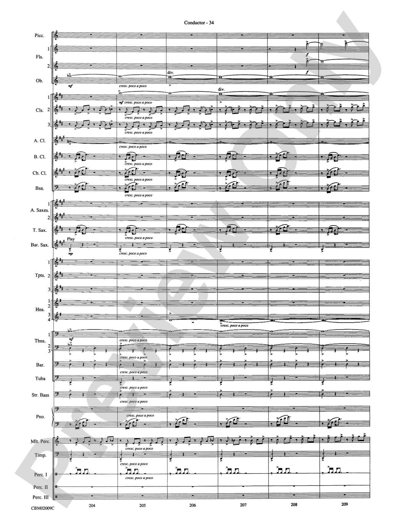 The Lord of the Rings: The Fellowship of the Ring, Symphonic Suite from: Concert Band Conductor Score & Parts