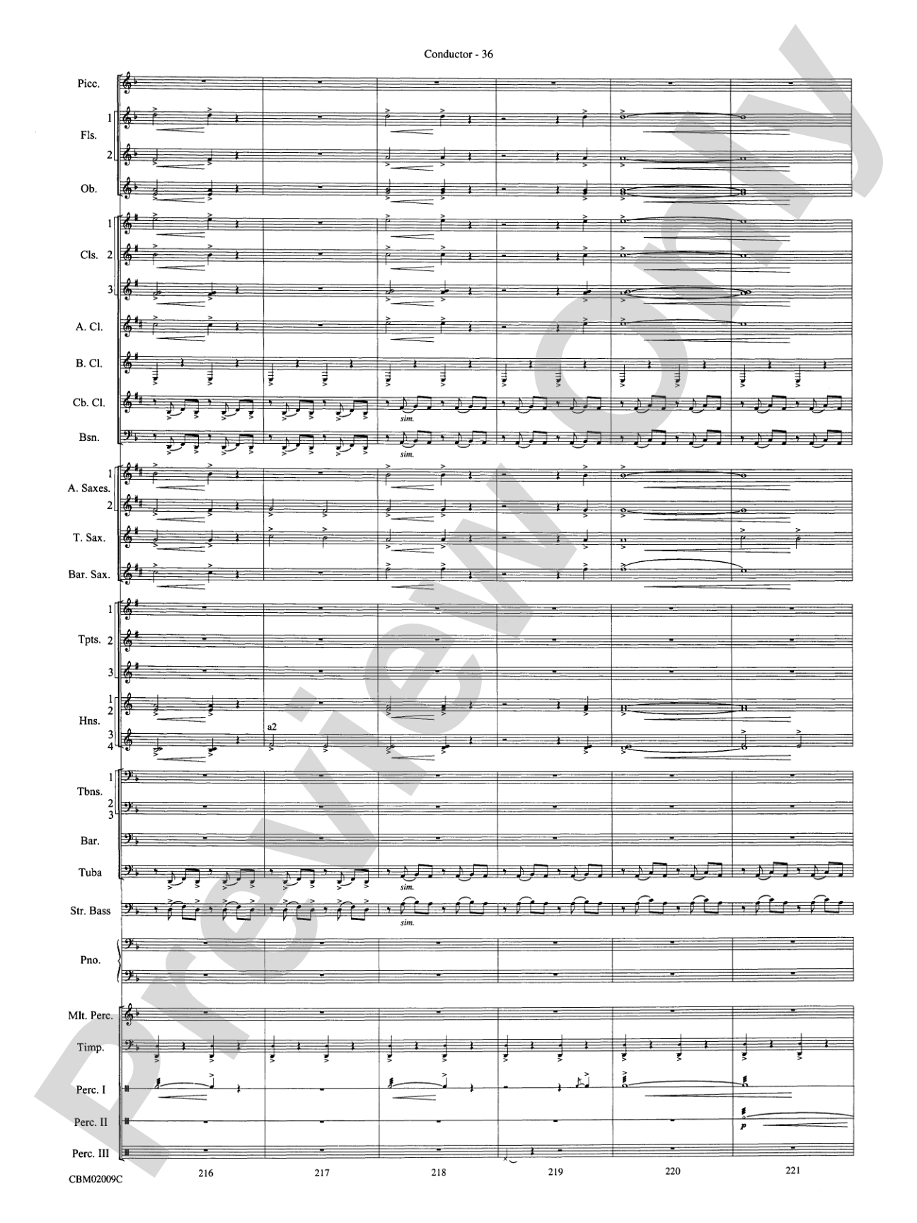 The Lord of the Rings: The Fellowship of the Ring, Symphonic Suite from: Concert Band Conductor Score & Parts
