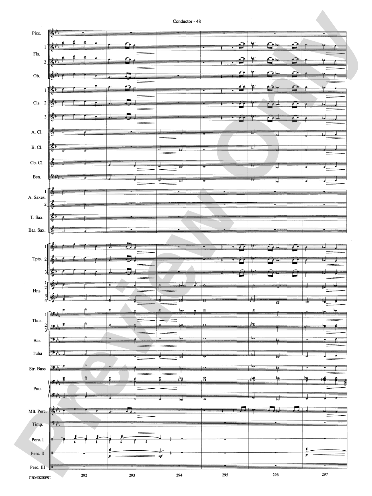 The Lord of the Rings: The Fellowship of the Ring, Symphonic Suite from: Concert Band Conductor Score & Parts