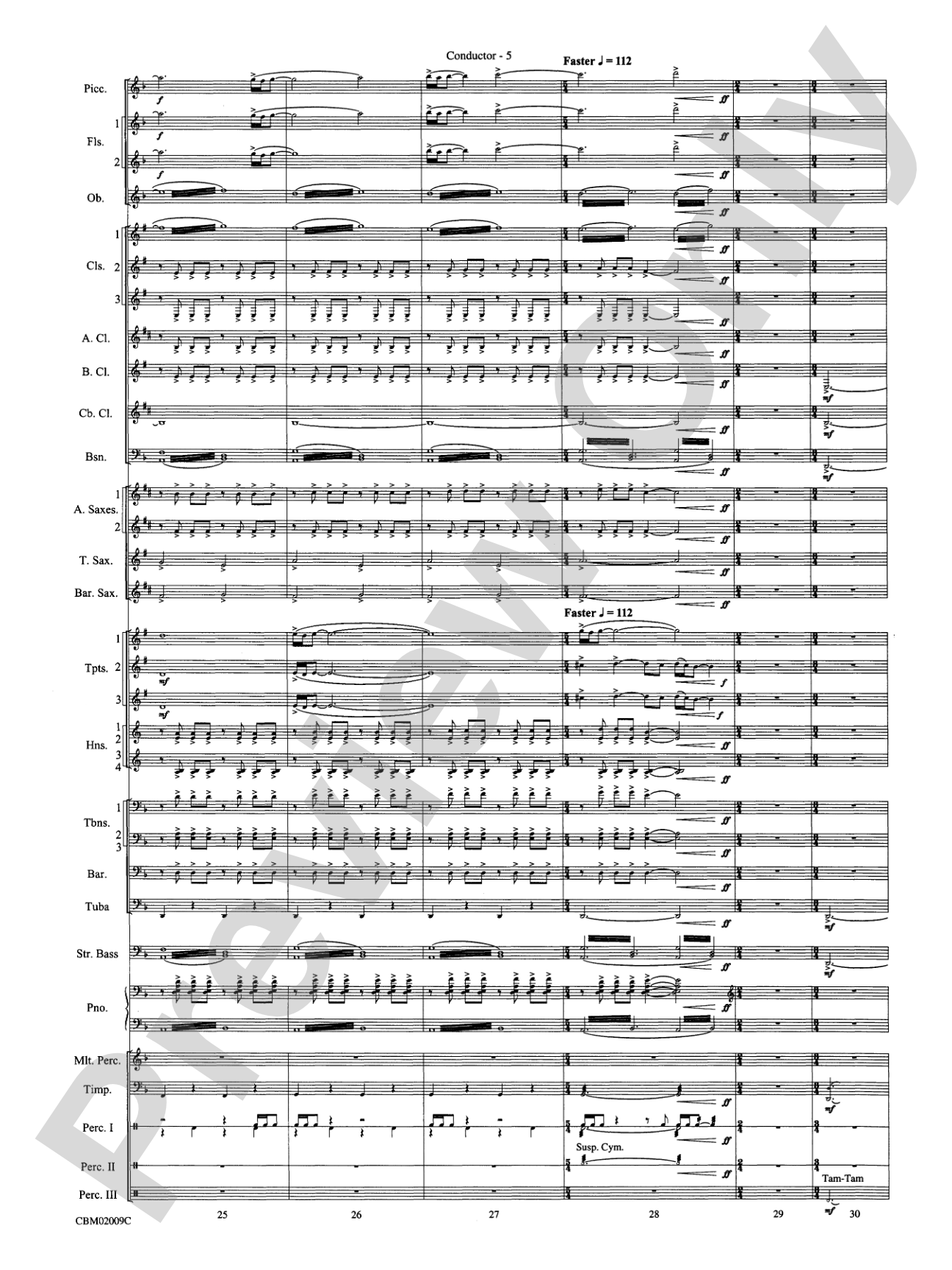 The Lord of the Rings: The Fellowship of the Ring, Symphonic Suite from: Concert Band Conductor Score & Parts