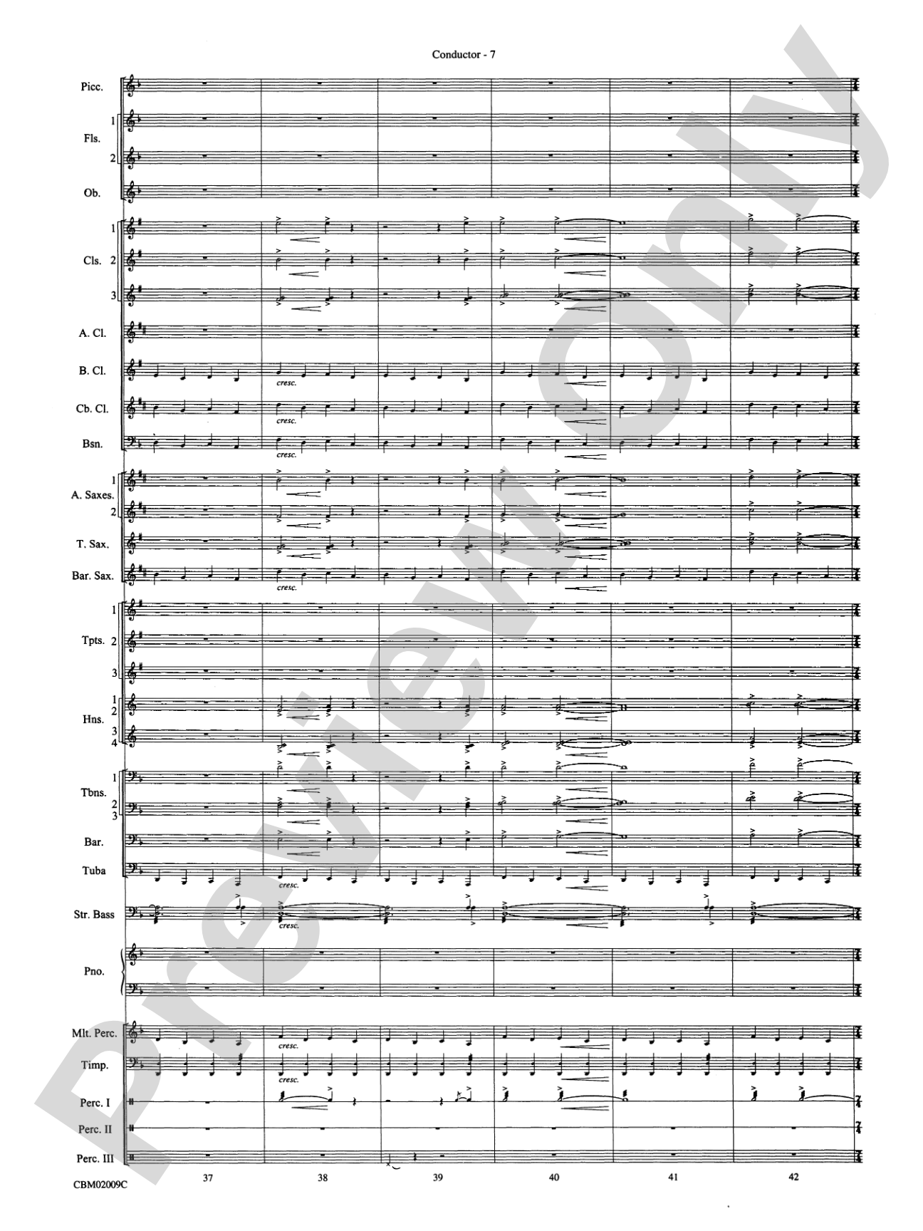 The Lord of the Rings: The Fellowship of the Ring, Symphonic Suite from: Concert Band Conductor Score & Parts